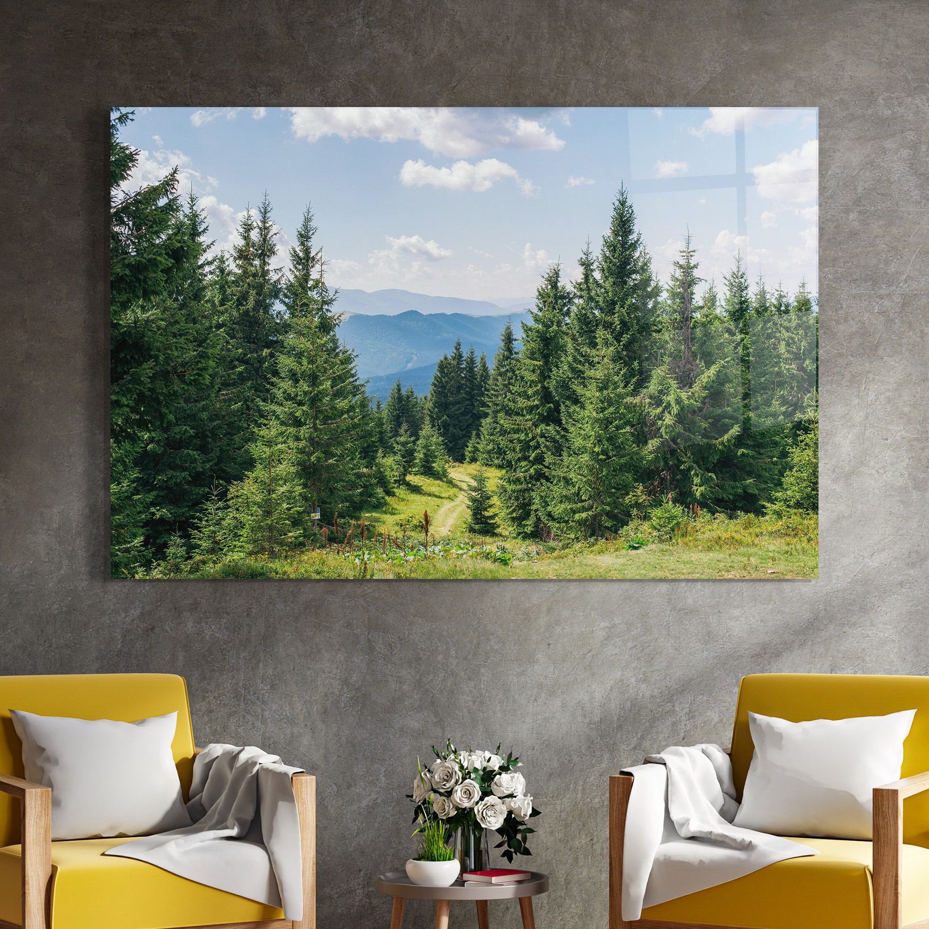 Carpathian Mountain mockup 4