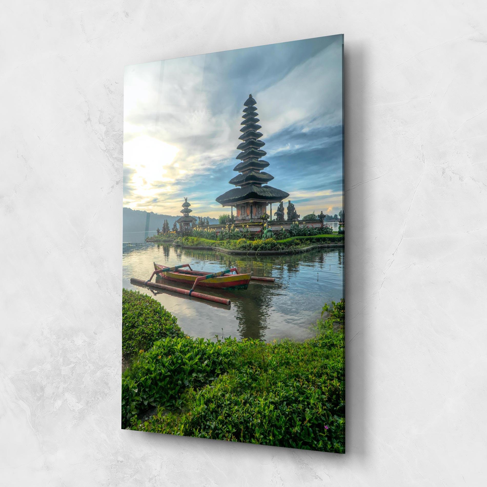 Glasbild Chinese Landscape mockup 1