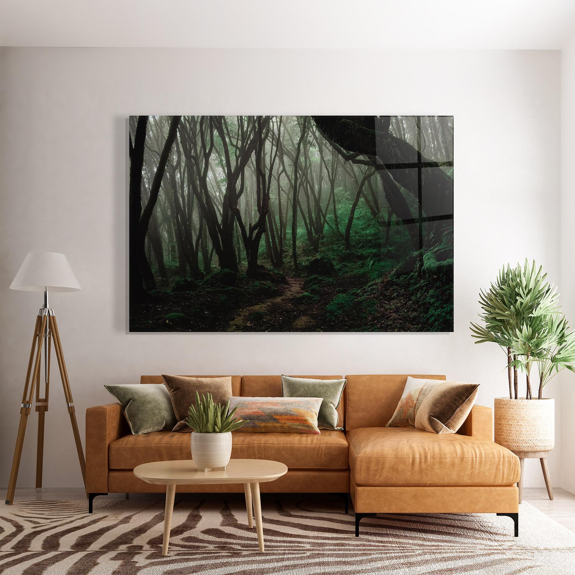 Glasbild Forest Story mockup 7