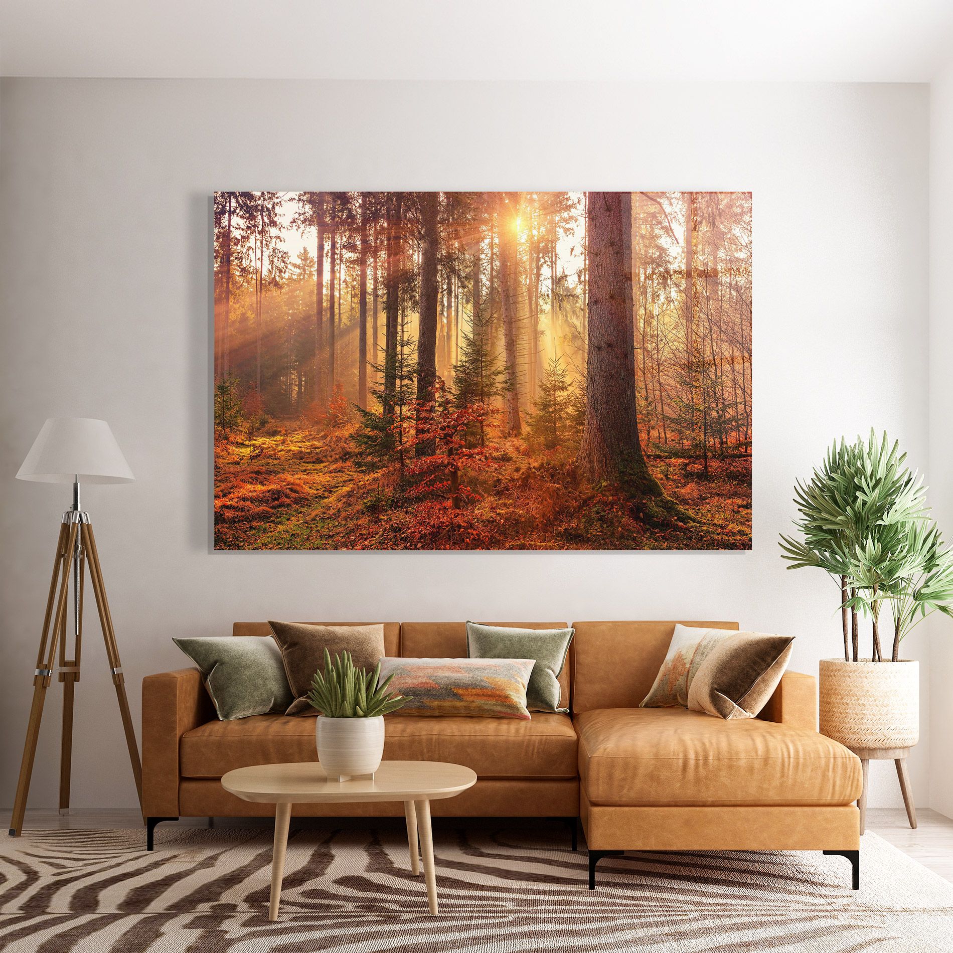 Orange Light Forest mockup 7