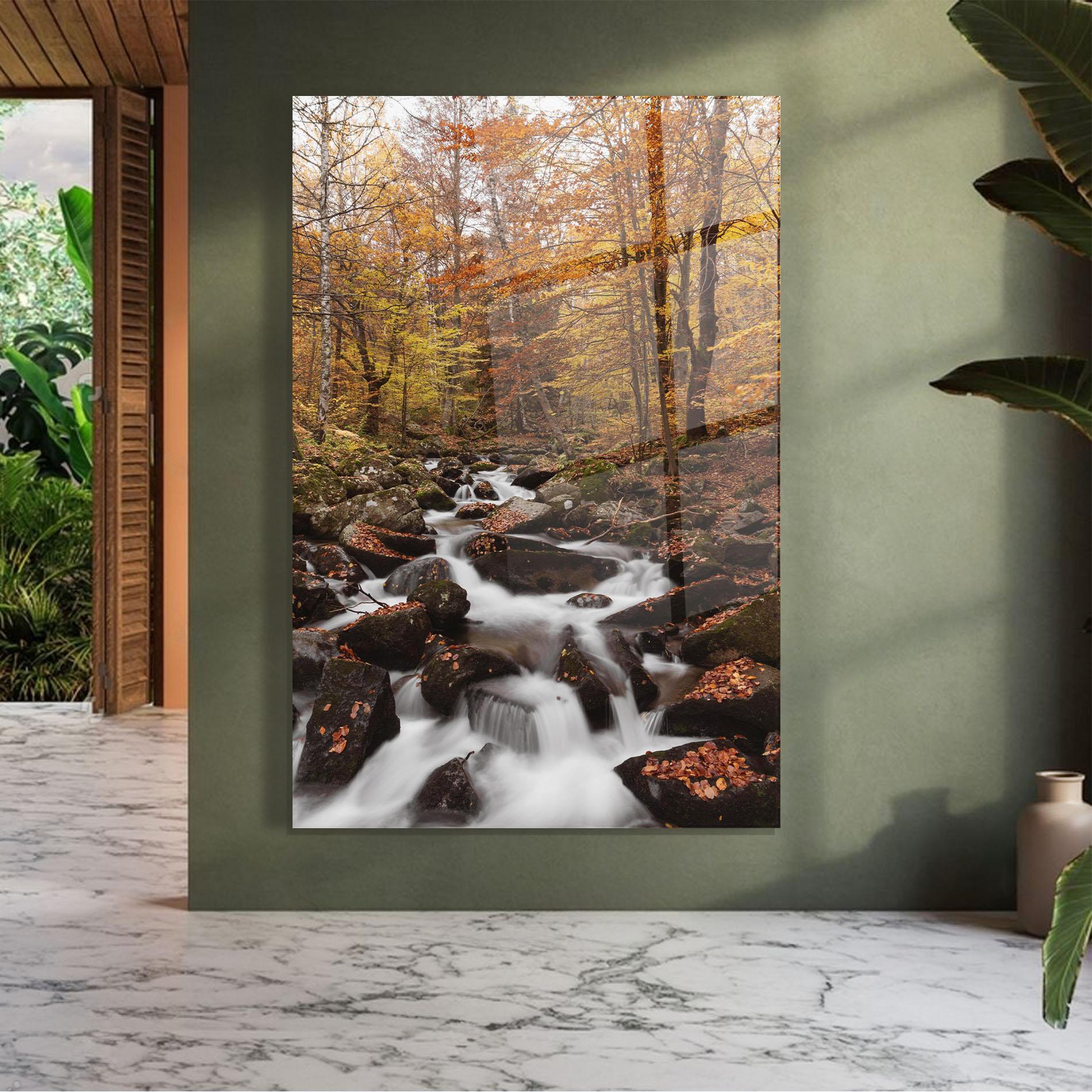 Glasbild River Forest View mockup 7