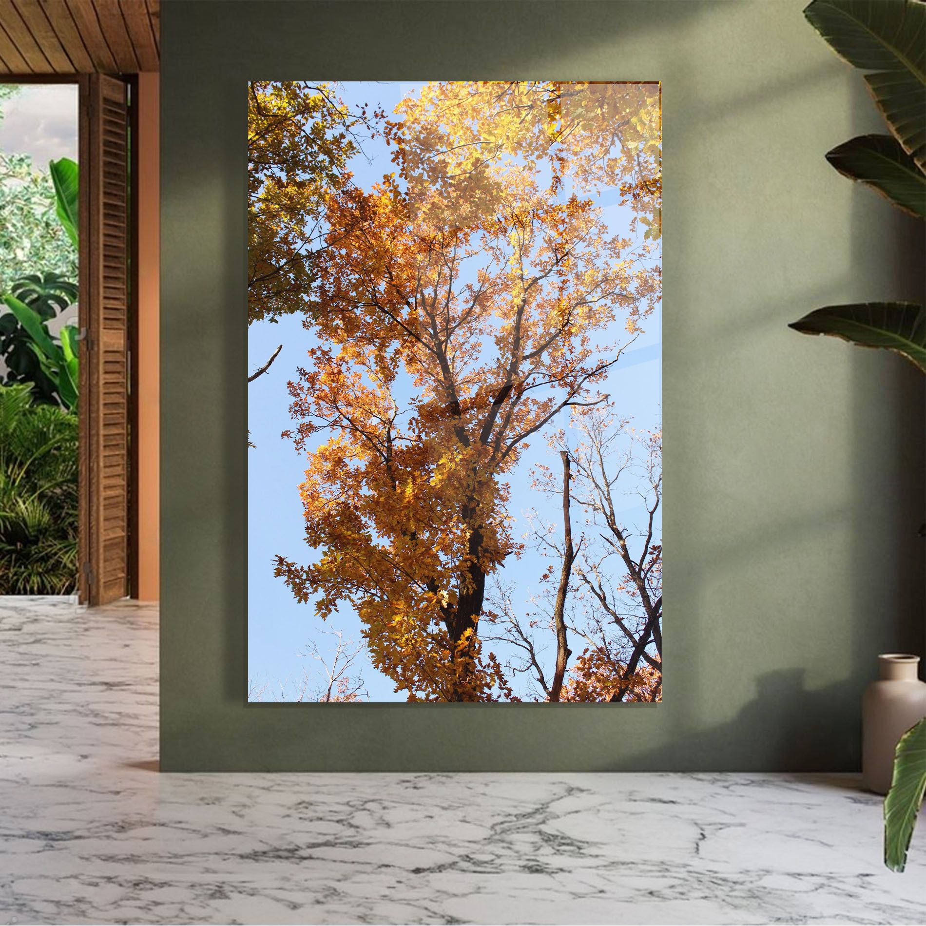 Yellow Tree Forest mockup 7