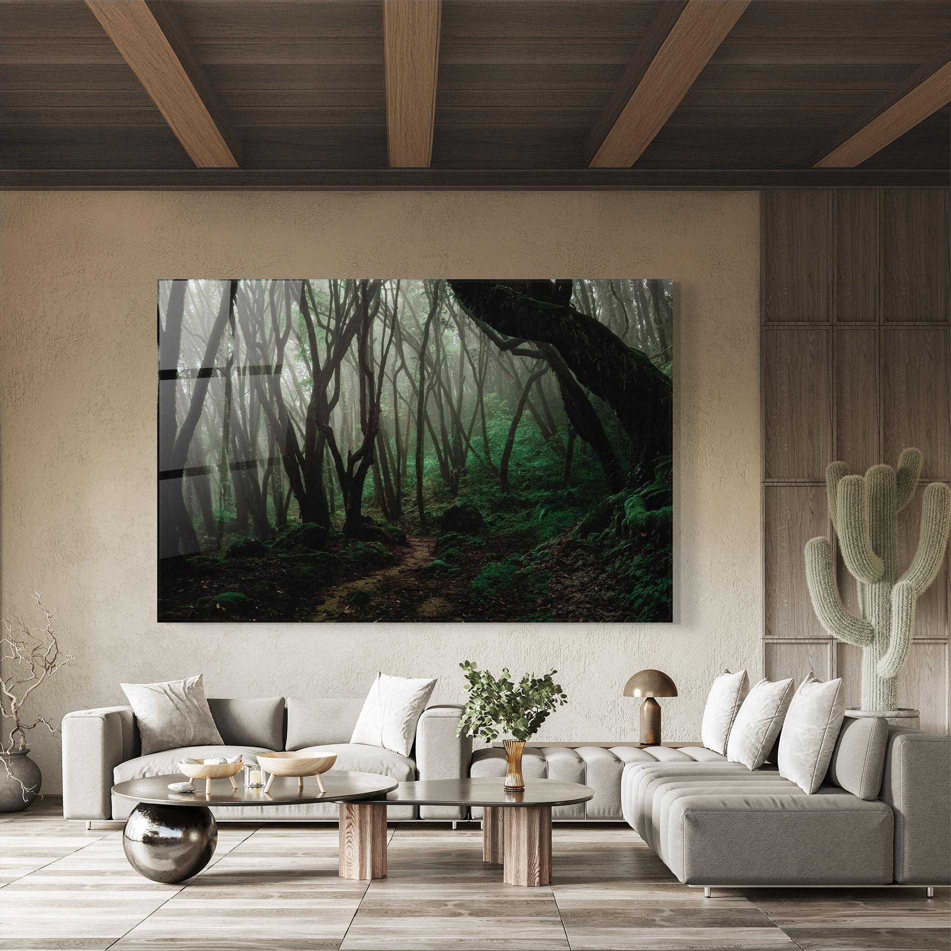 Glasbild Forest Story mockup 8