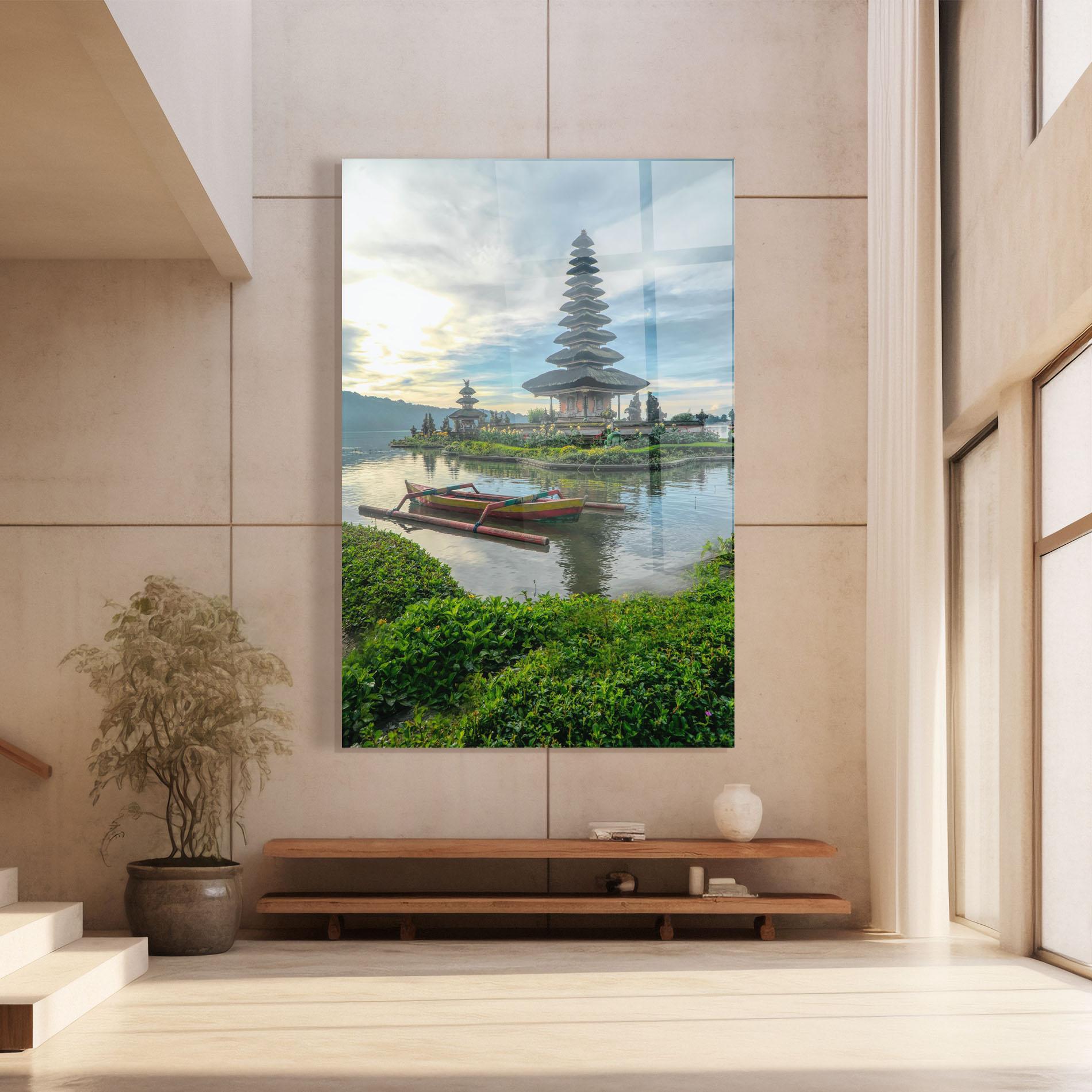 Glasbild Chinese Landscape mockup 8