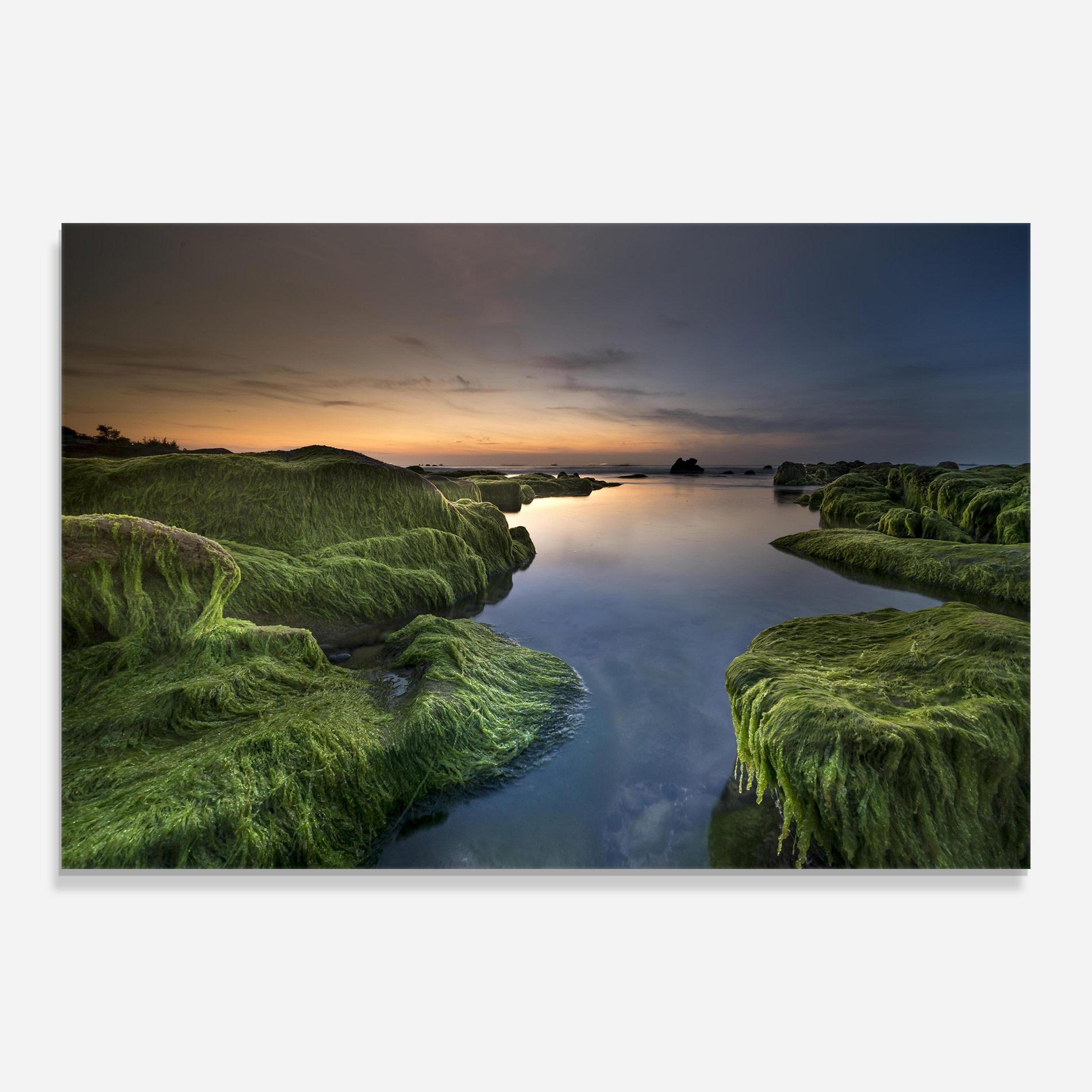 Glasbild Coast View mockup 0