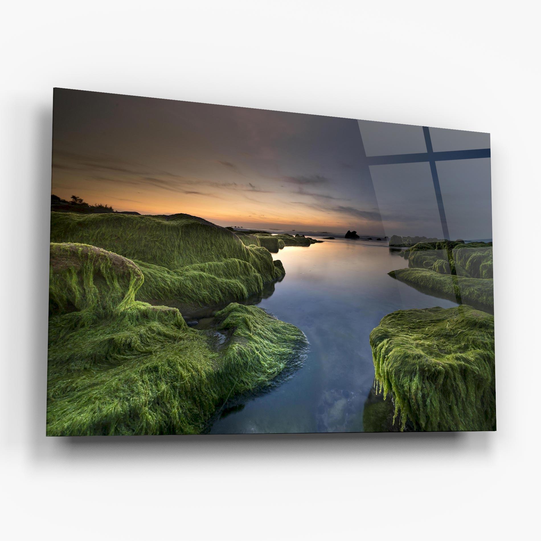 Glasbild Coast View mockup 6