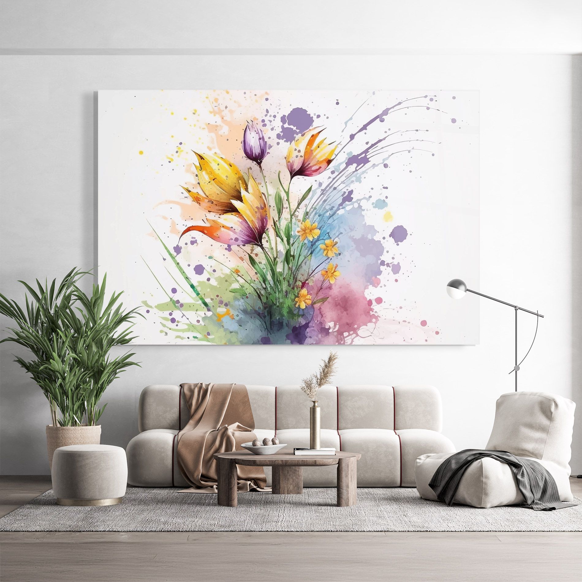 Purple Yellow Spring mockup 9