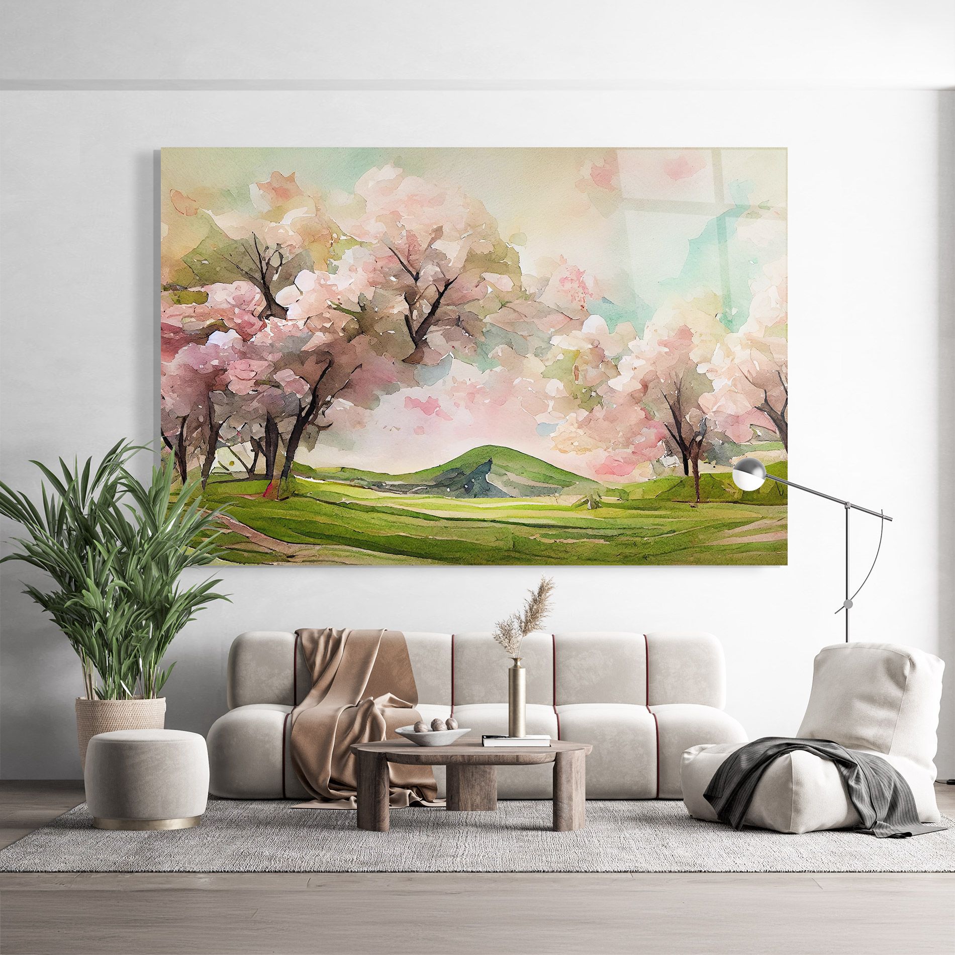 Spring Pink Trees mockup 9