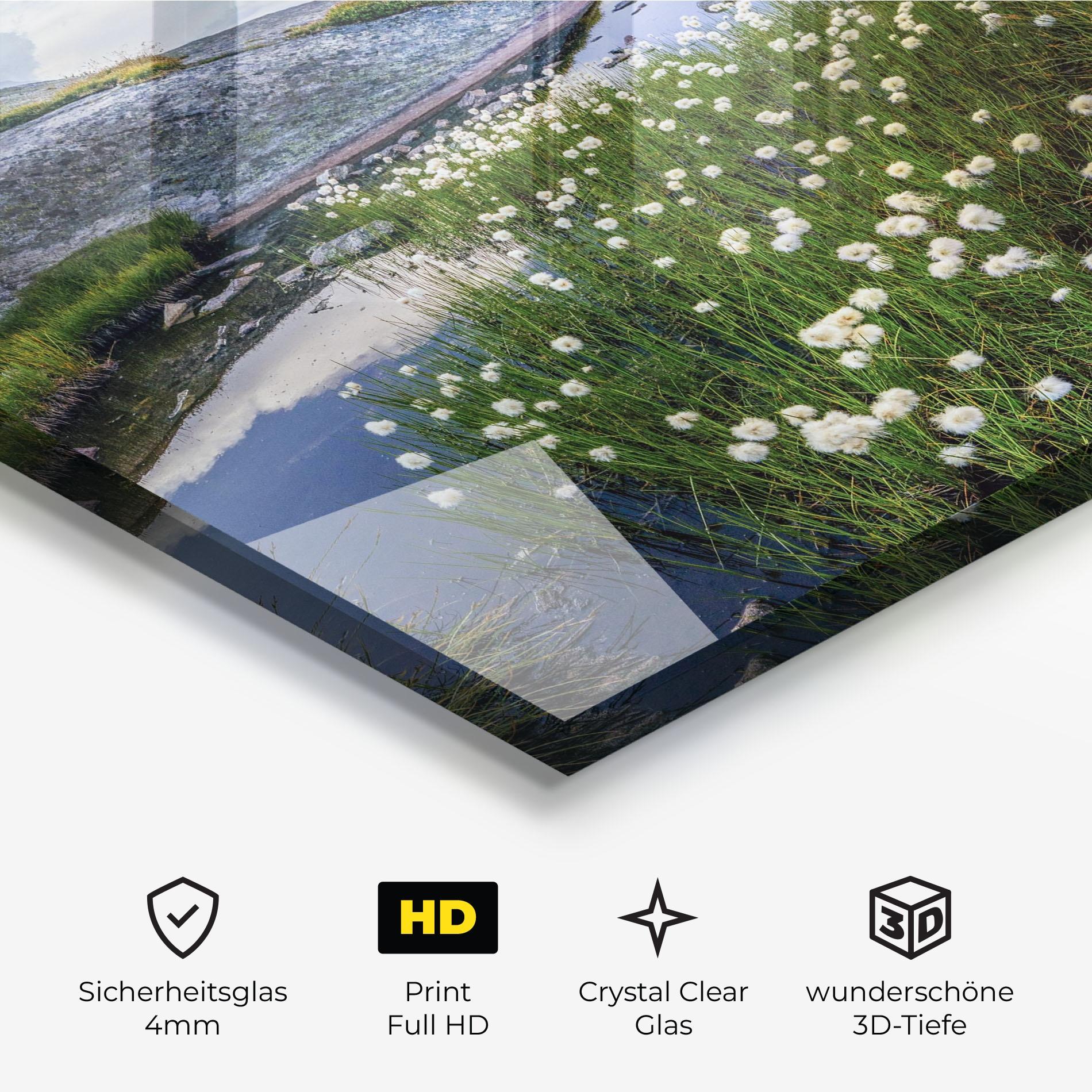 Glasbild Lake Spring View mockup 3