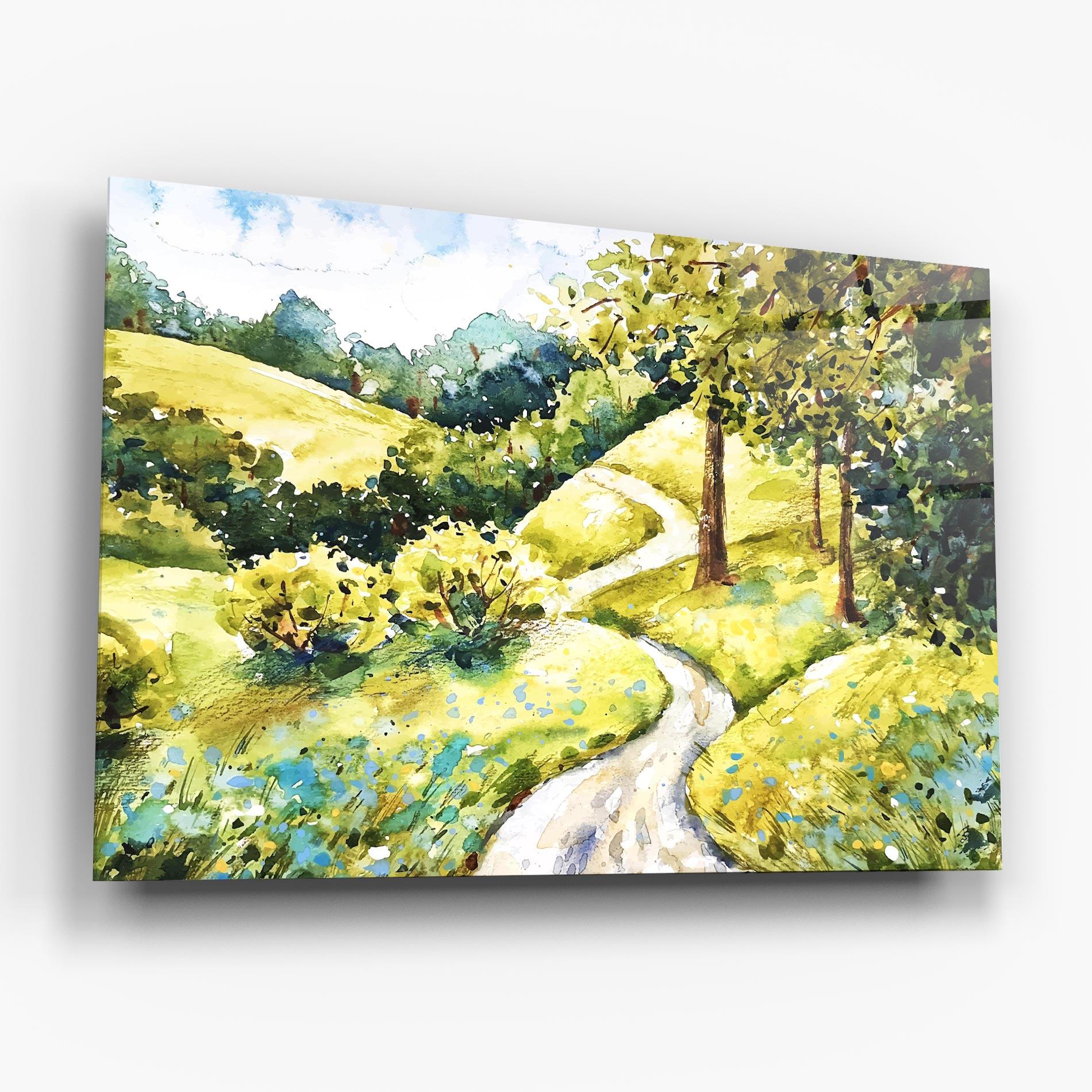 Glasbild Fresh Spring View mockup 6