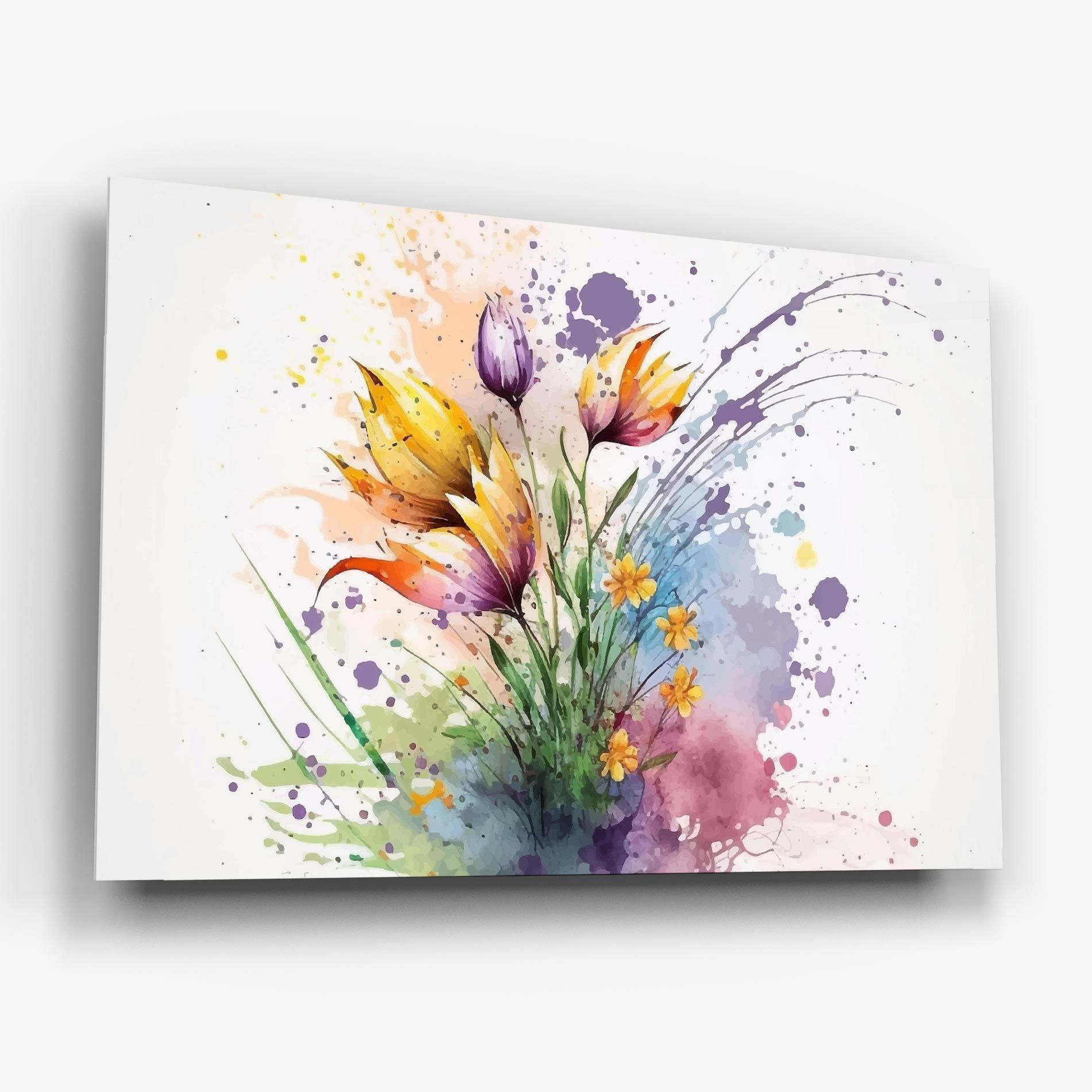 Purple Yellow Spring mockup 6