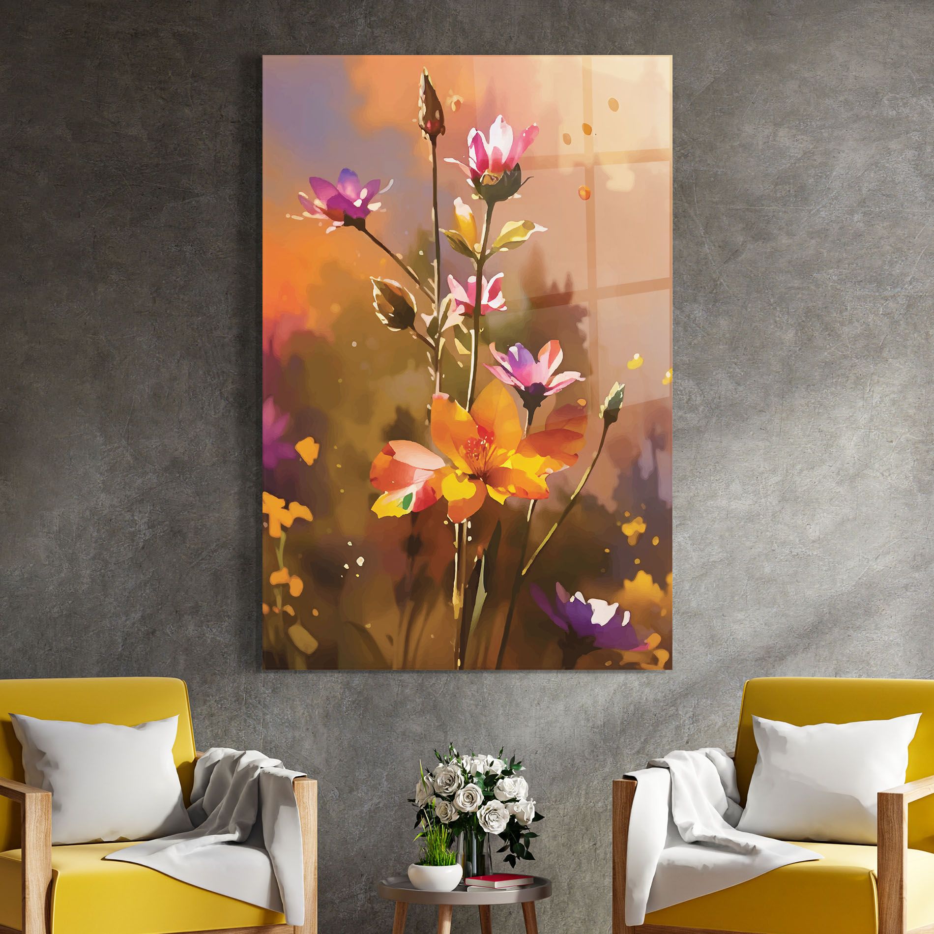 Orange Pink Spring mockup 4