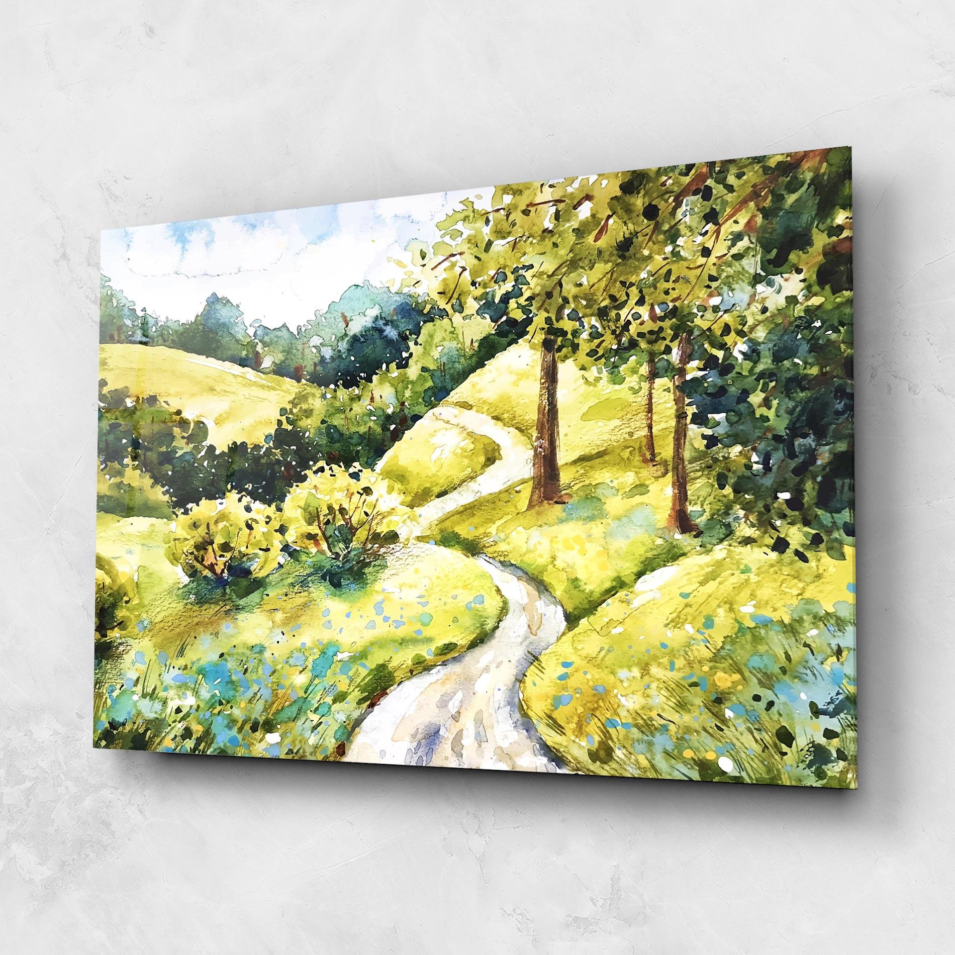 Glasbild Fresh Spring View mockup 1