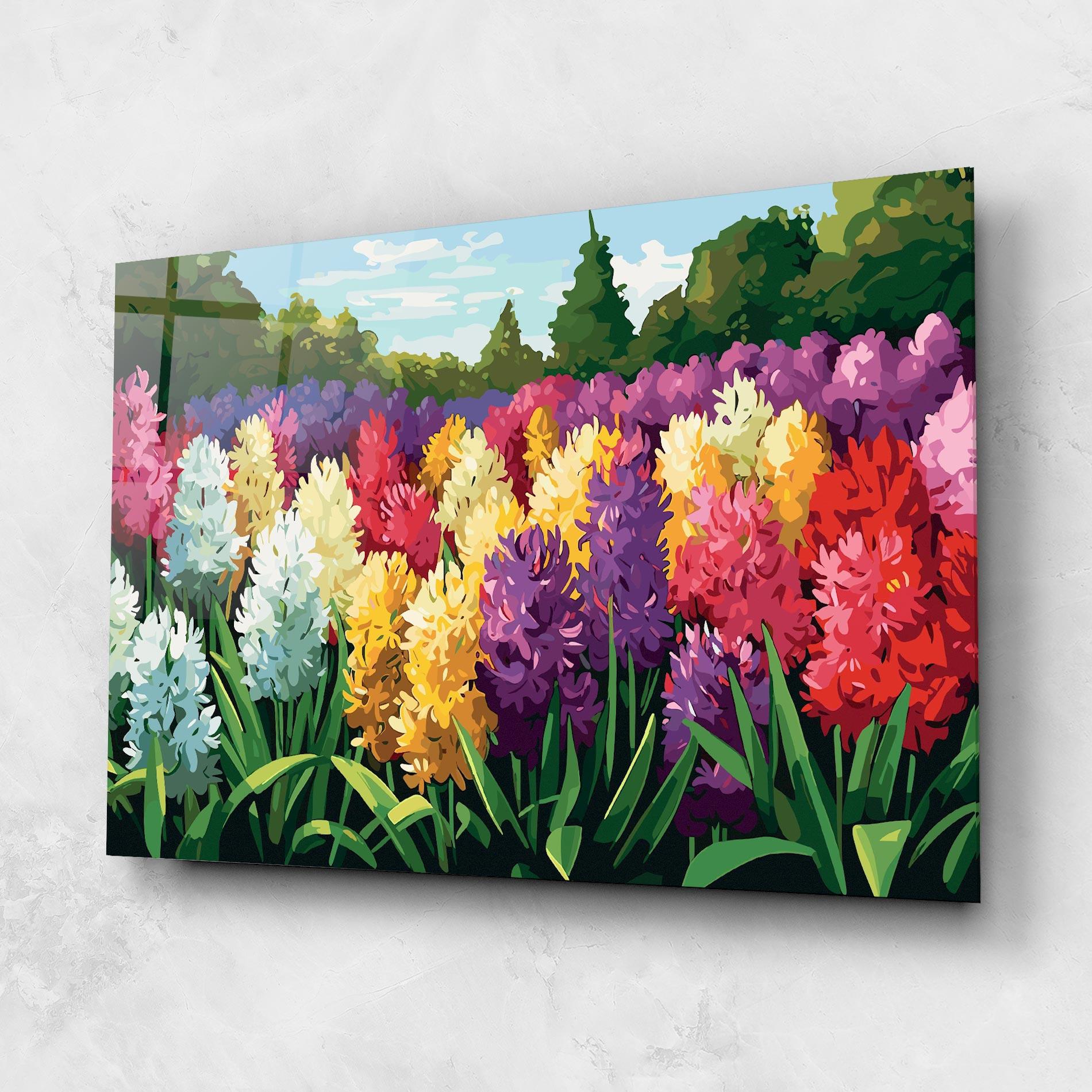 Glasbild Pretty Colorful Spring mockup 1