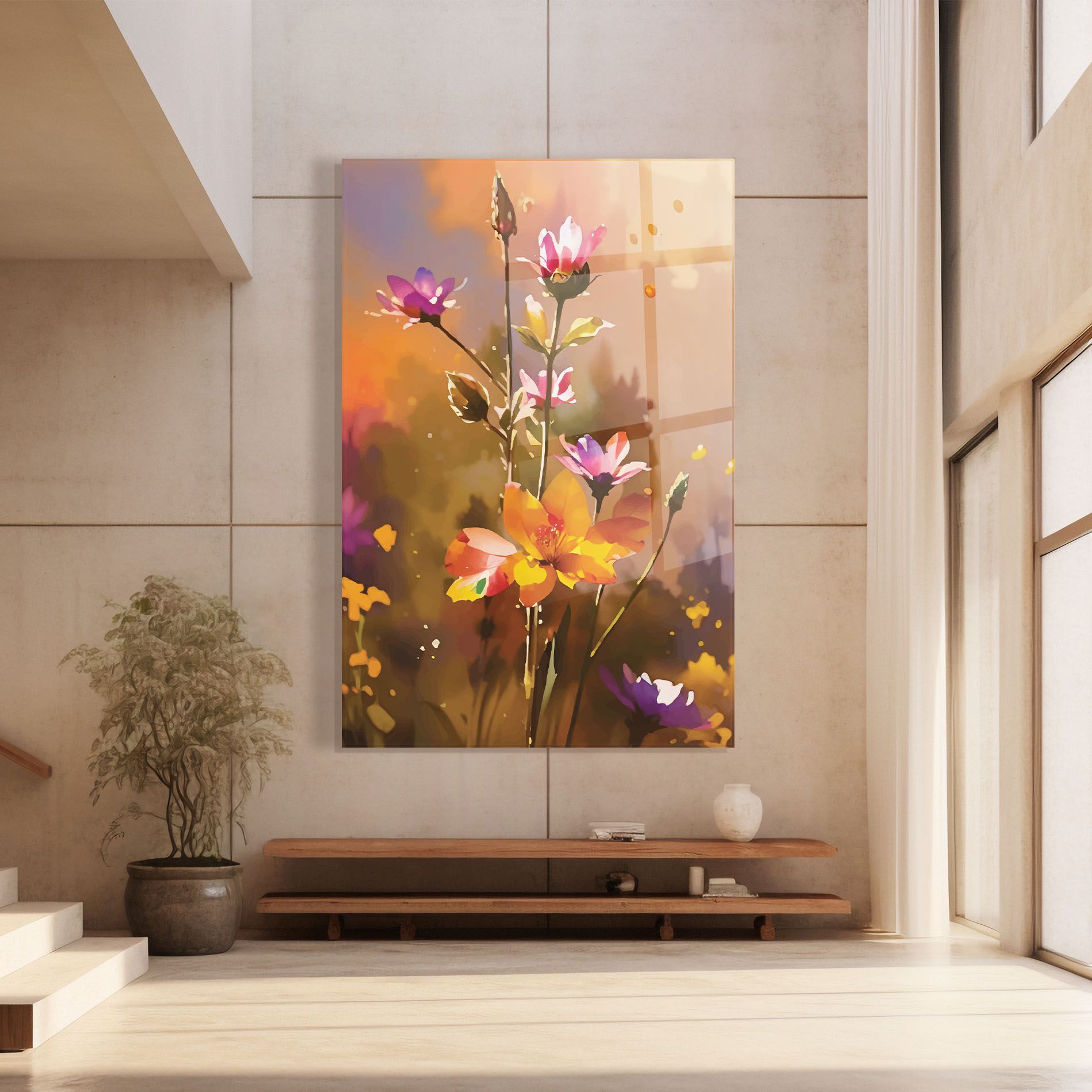 Orange Pink Spring mockup 8