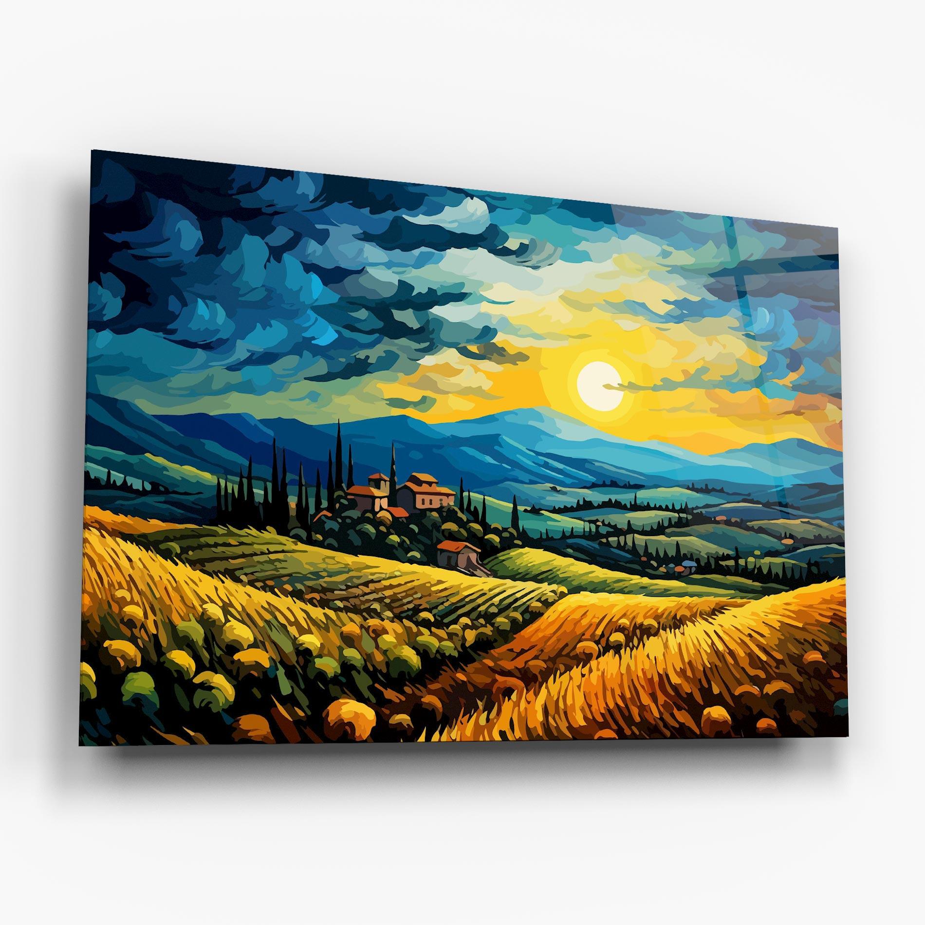 Glasbild Rural Fantasy View mockup 6