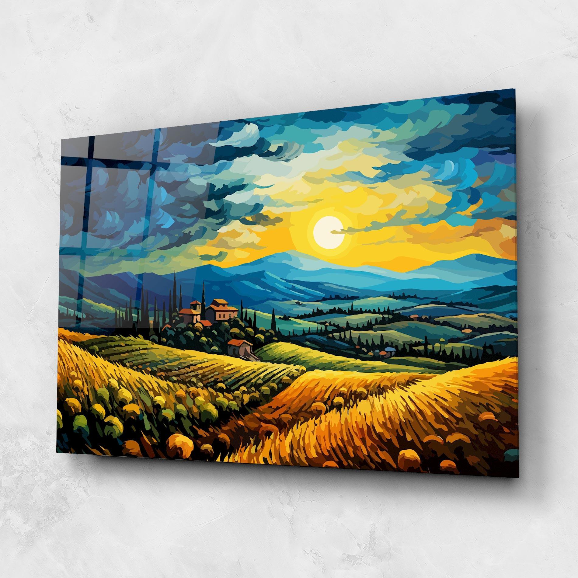 Glasbild Rural Fantasy View mockup 1