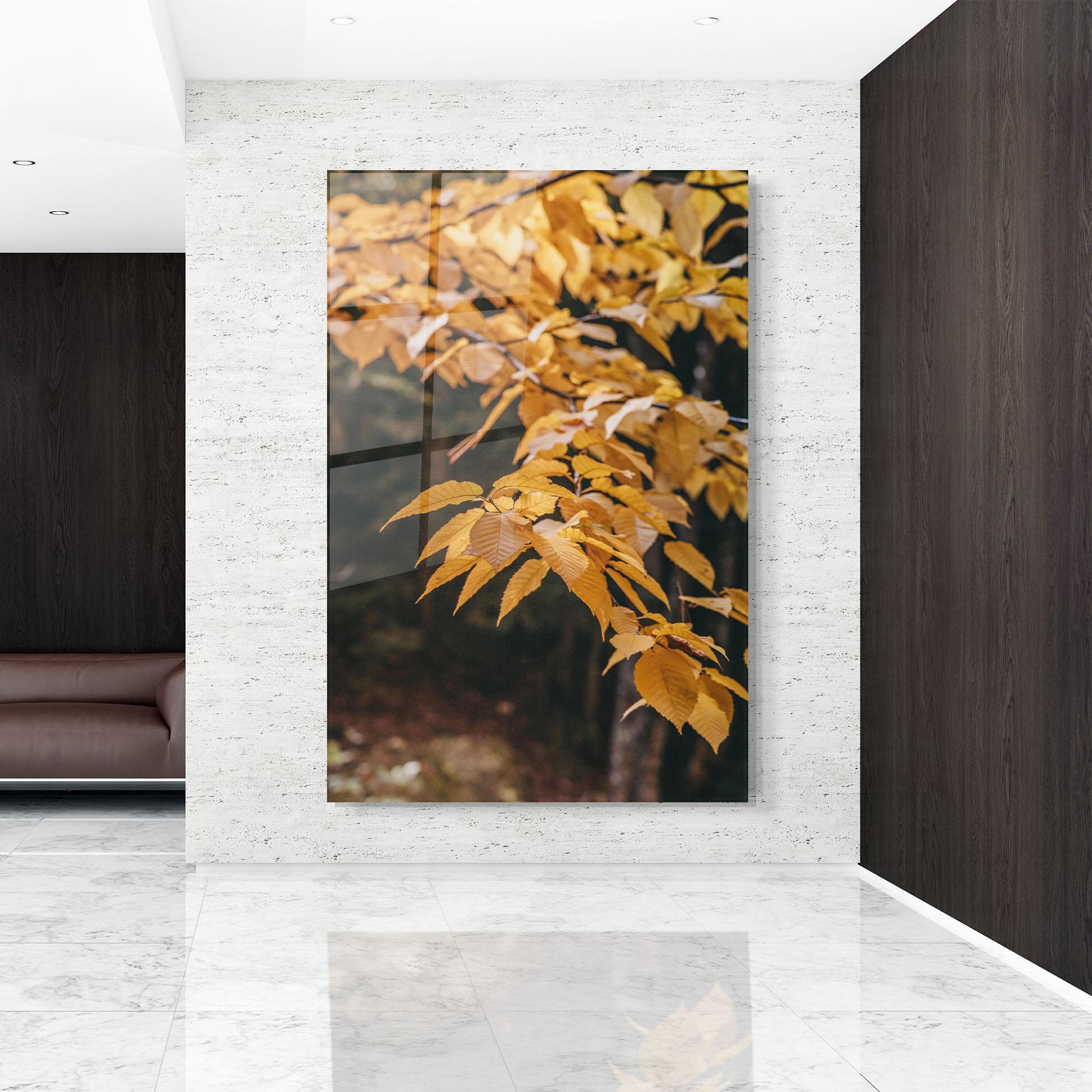 Glasbild Autumn Nature mockup 9