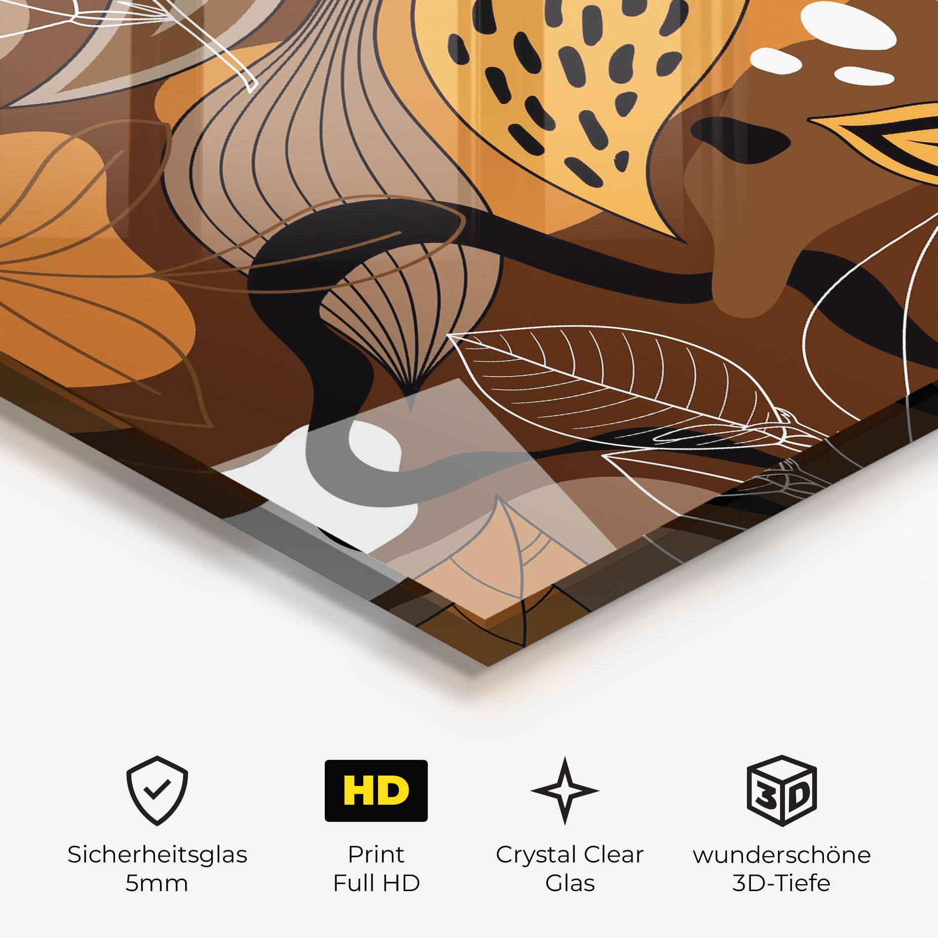 Glasbild Autumn Colors mockup 3