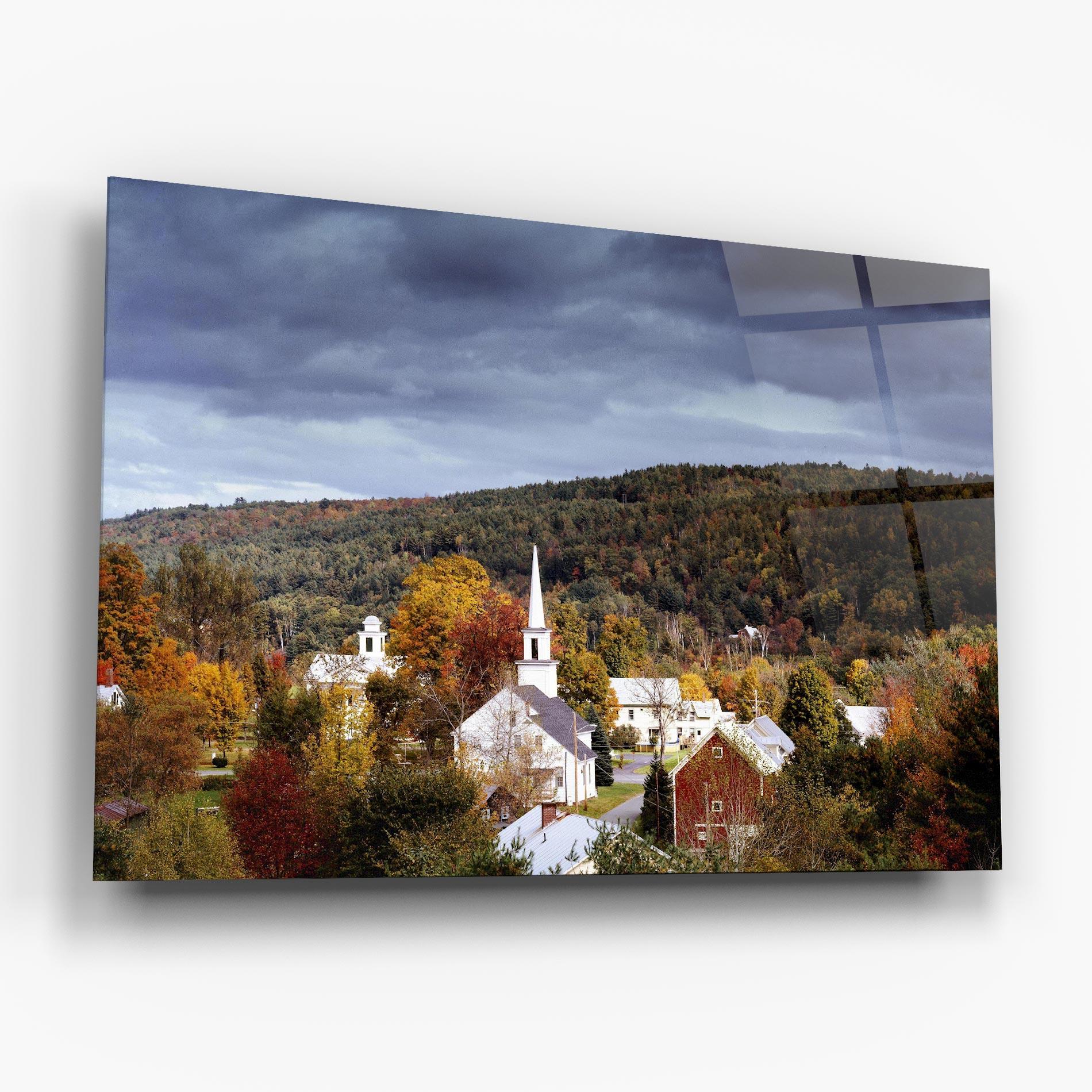 Glasbild Autumn Trees mockup 6