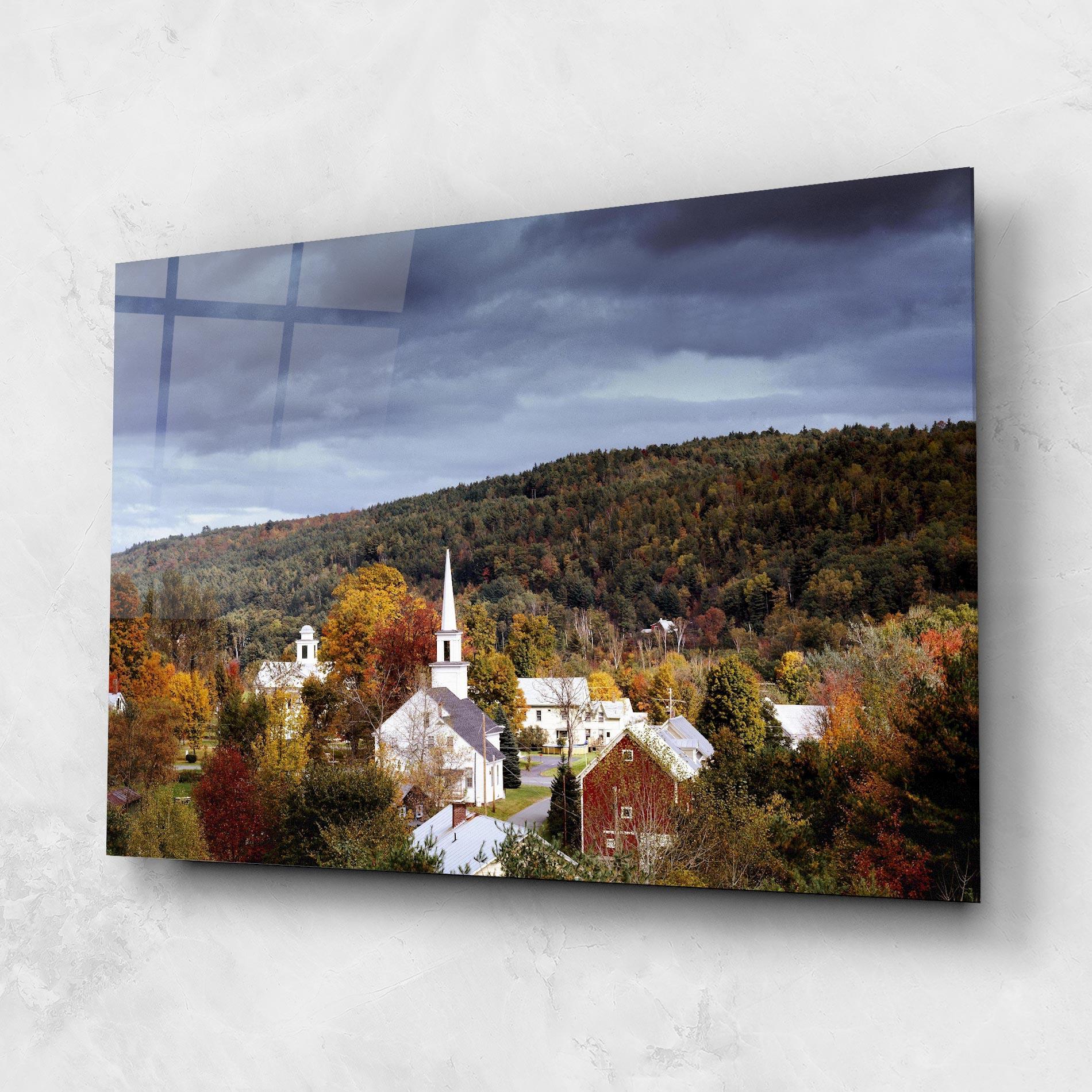 Glasbild Autumn Trees mockup 1