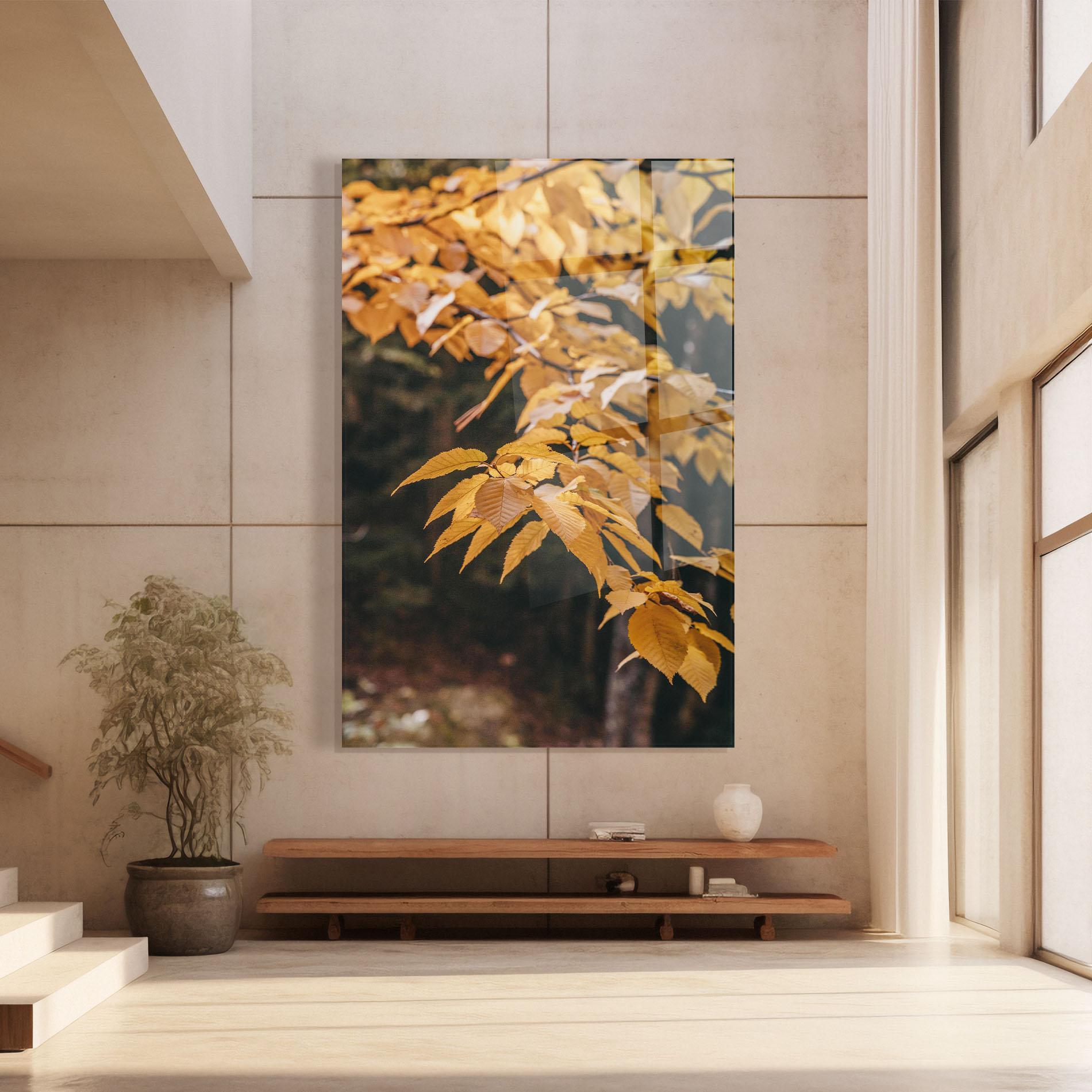 Glasbild Autumn Nature mockup 8