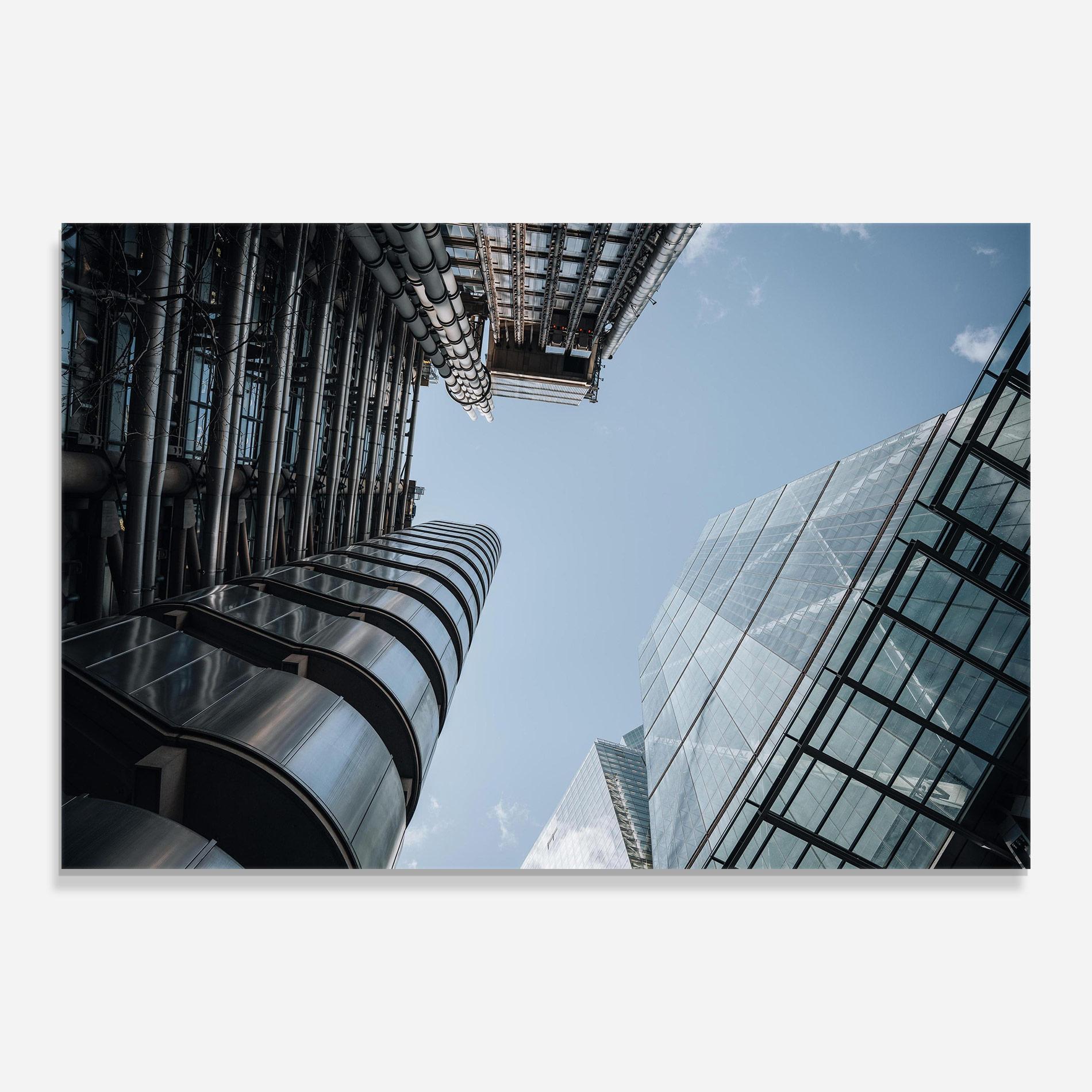 Glasbild Big Glass Building mockup 0