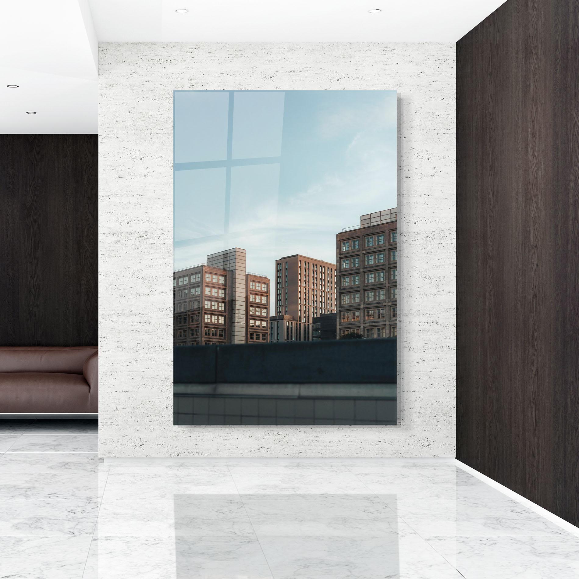 Glasbild Daylight Building mockup 9