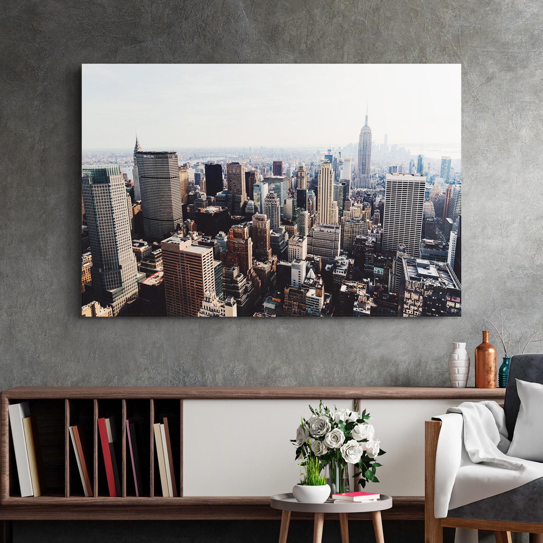 Glasbild Building Mix View mockup 2