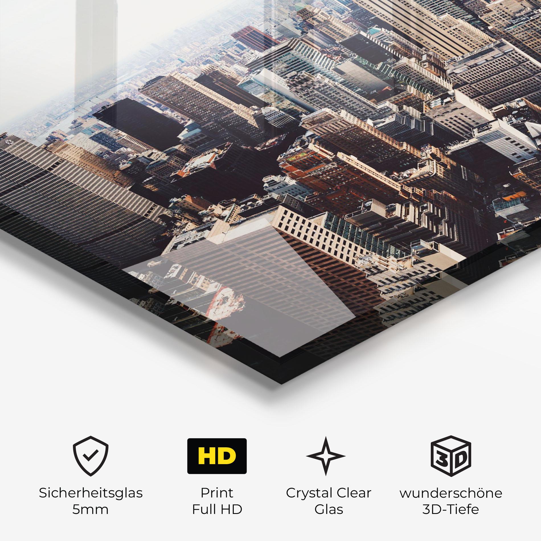 Glasbild Building Mix View mockup 3