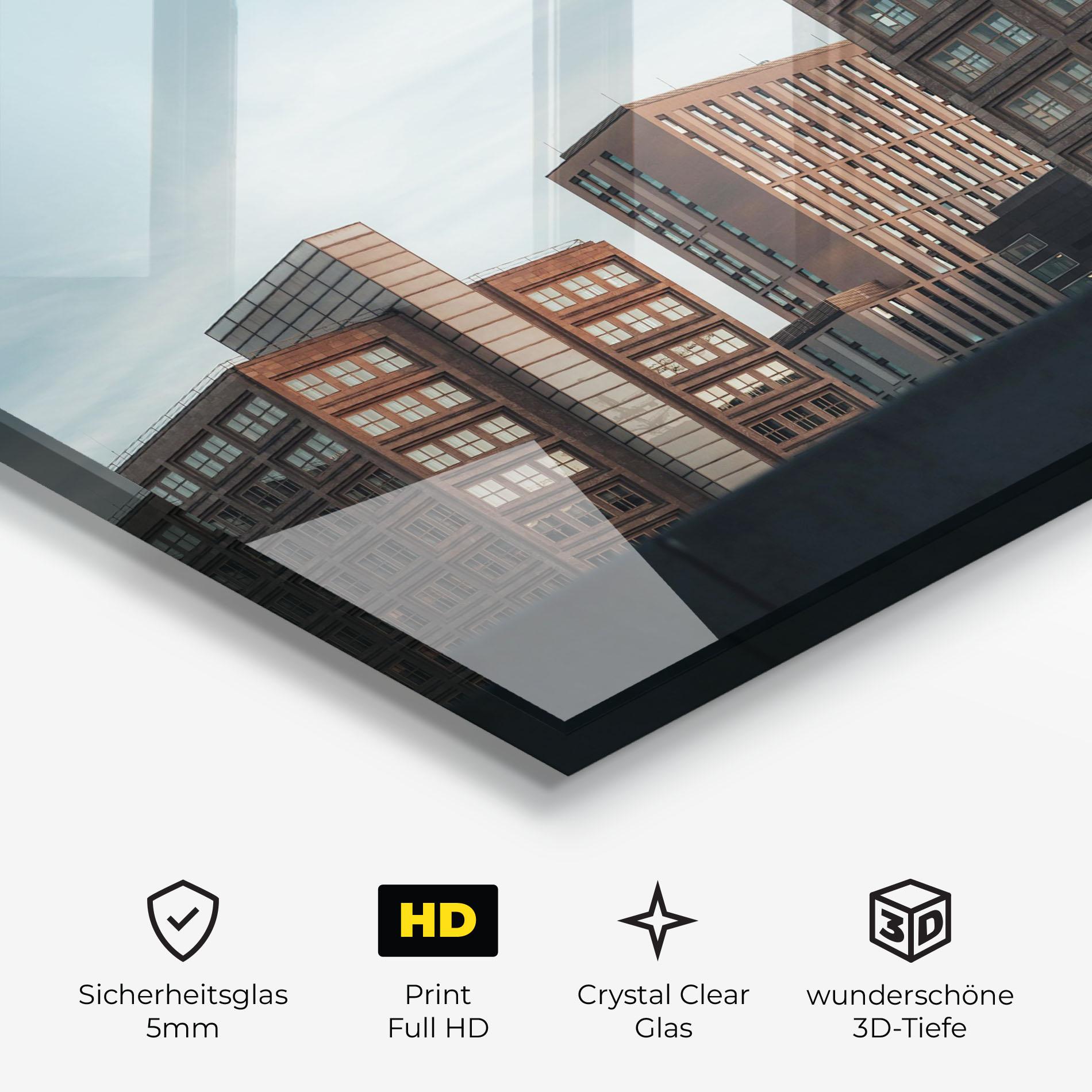 Glasbild Daylight Building mockup 3