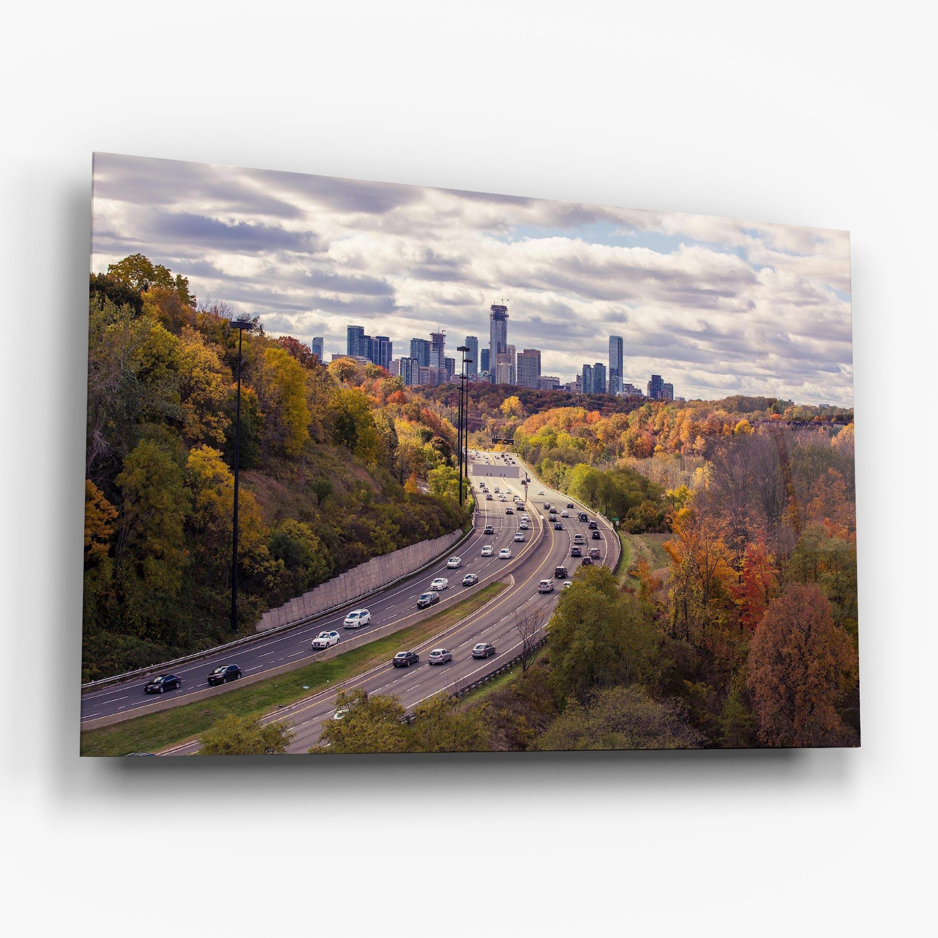 Glasbild City Road mockup 6