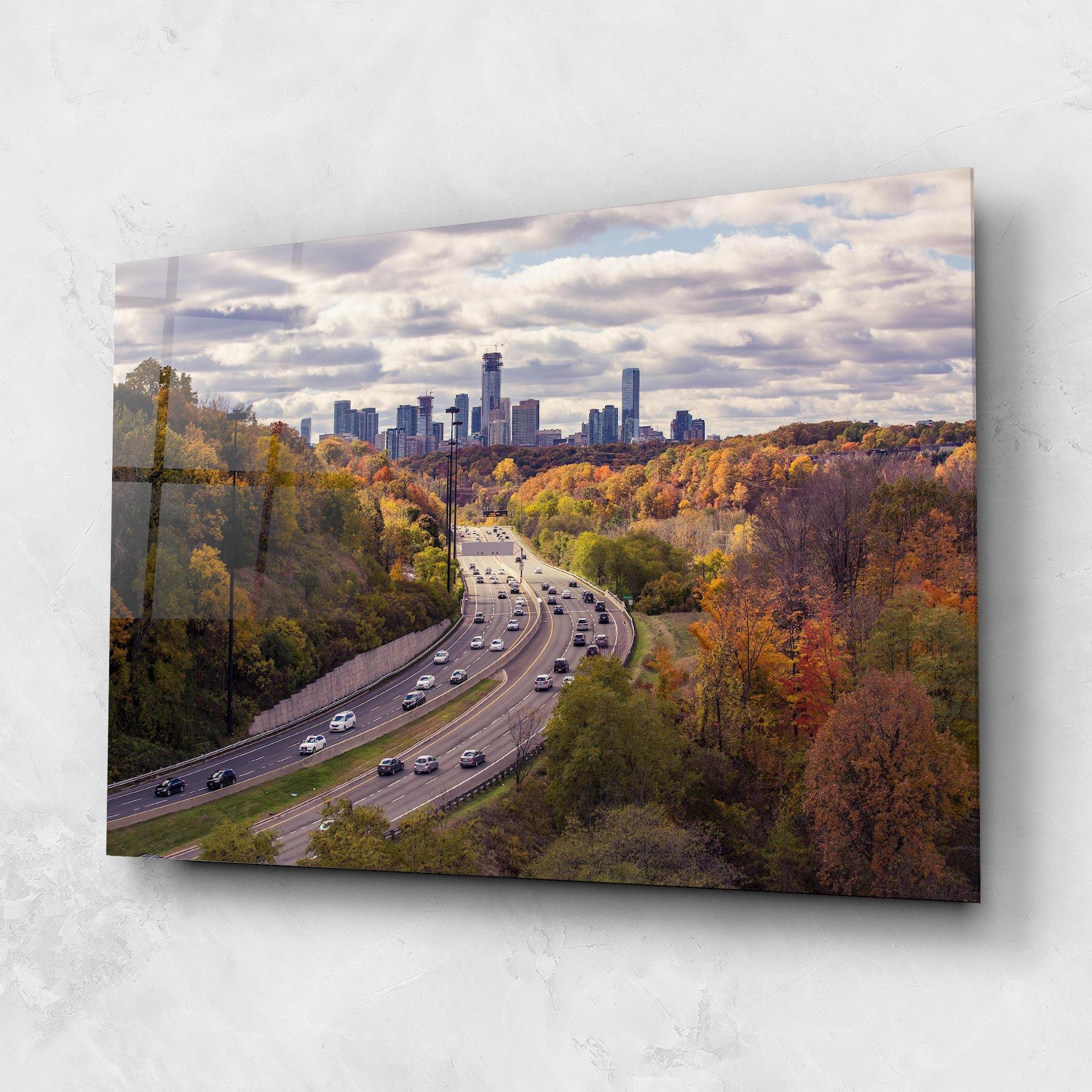 Glasbild City Road mockup 1