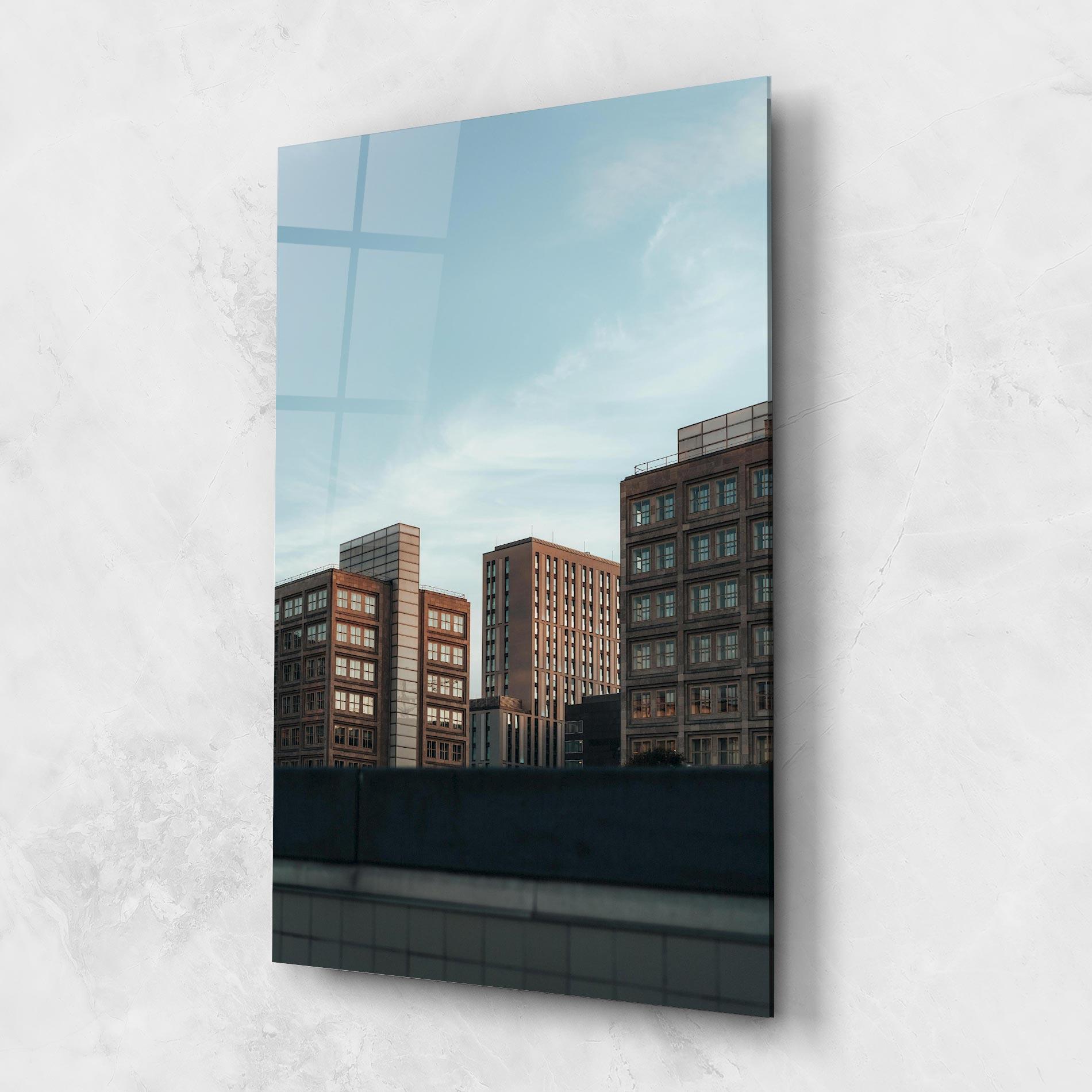 Glasbild Daylight Building mockup 1