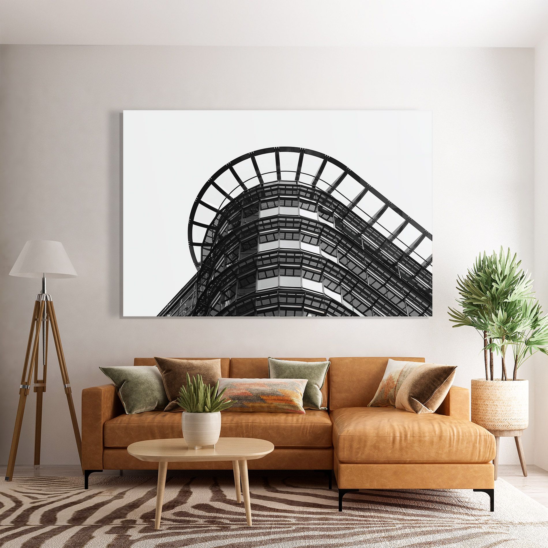 Circle Grey Tower mockup 7