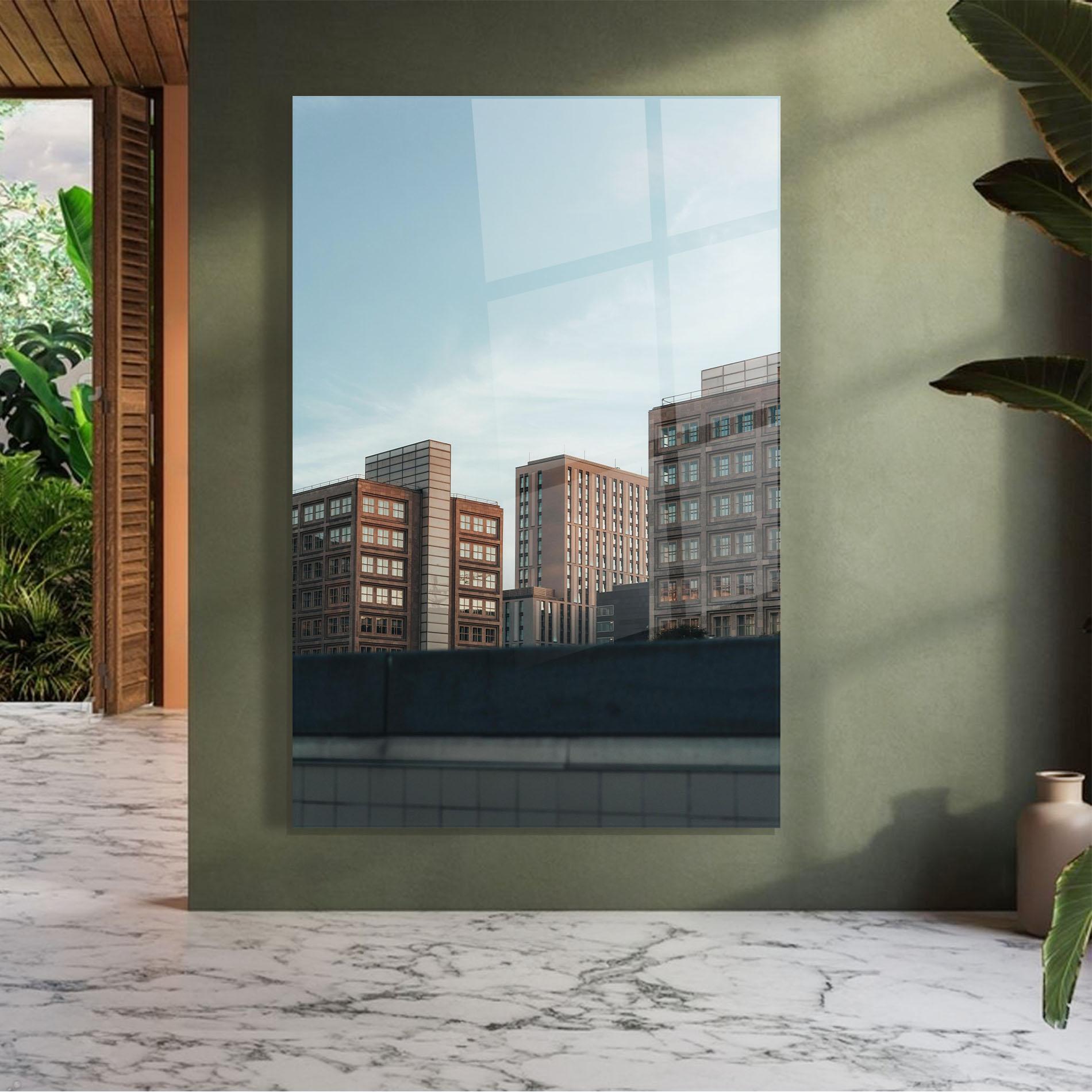 Glasbild Daylight Building mockup 7