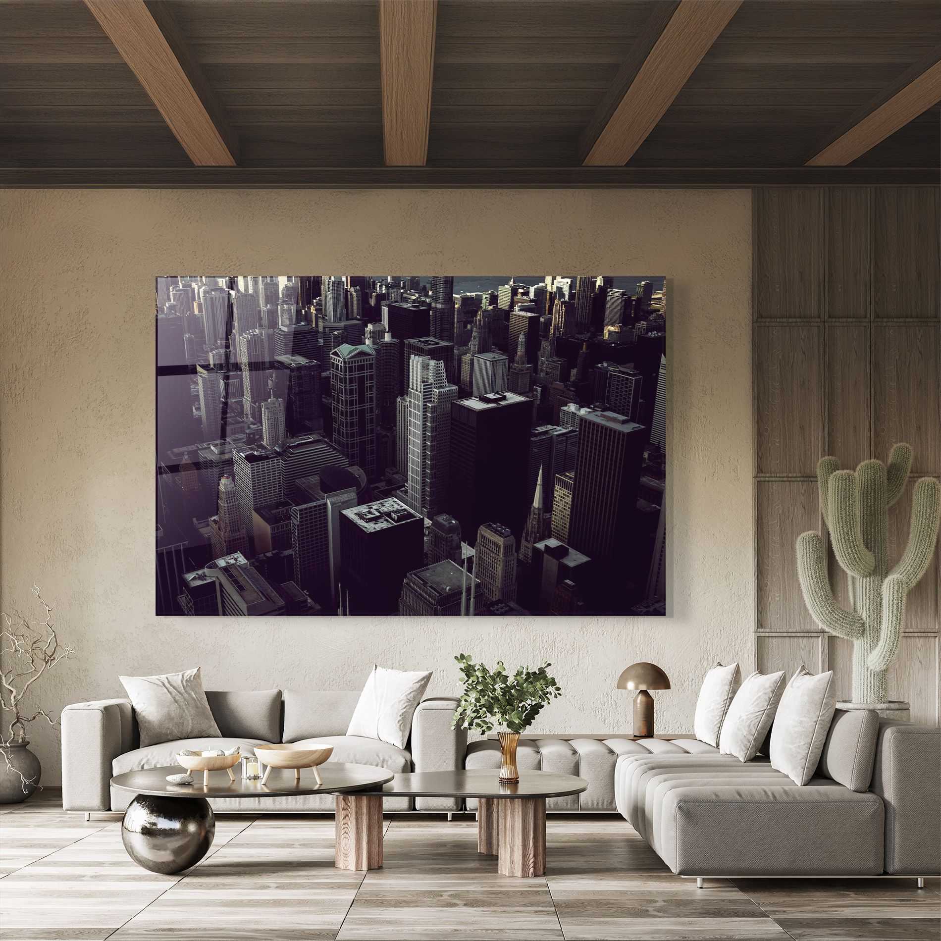 Black Cream Building mockup 8