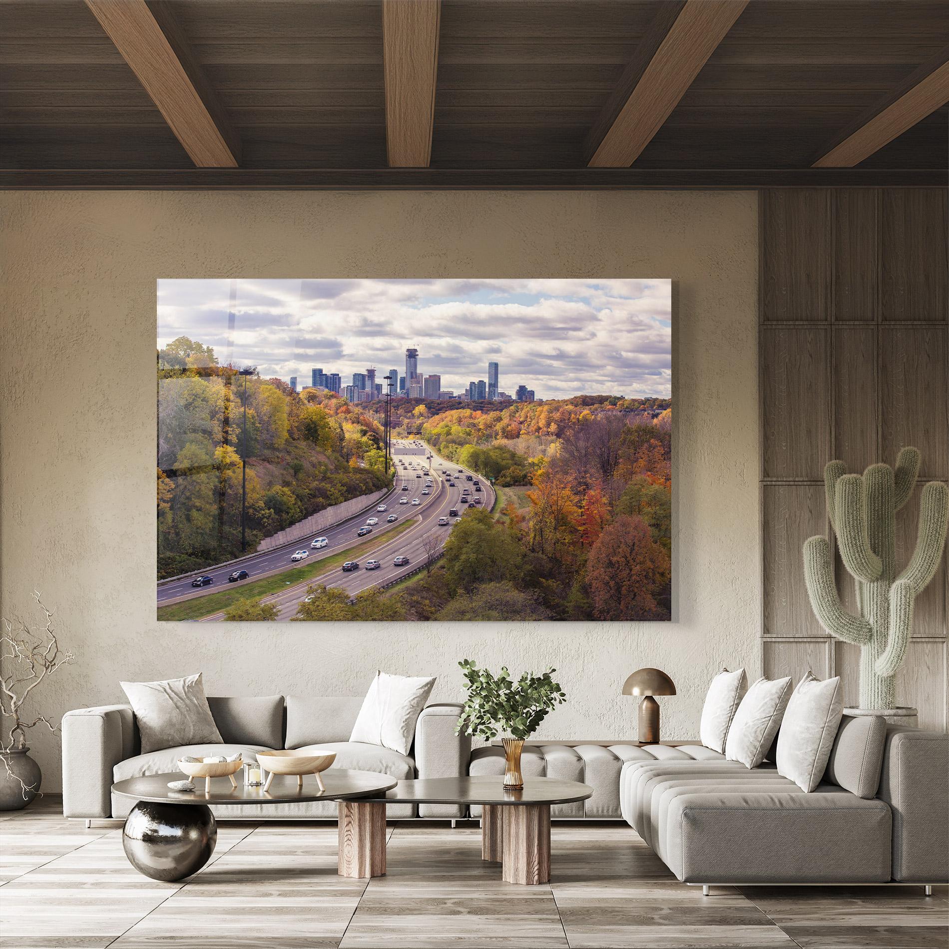 Glasbild City Road mockup 8