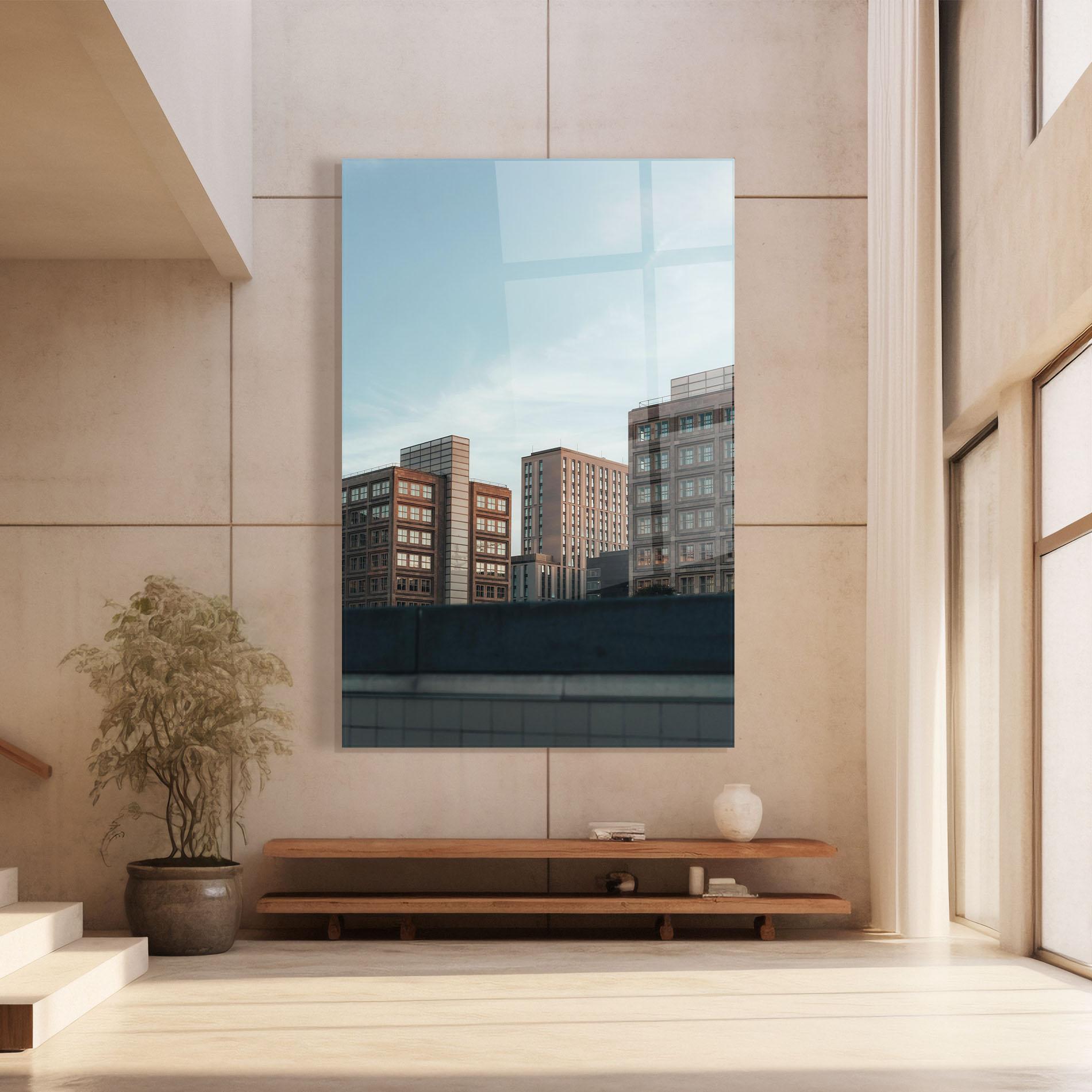 Glasbild Daylight Building mockup 8