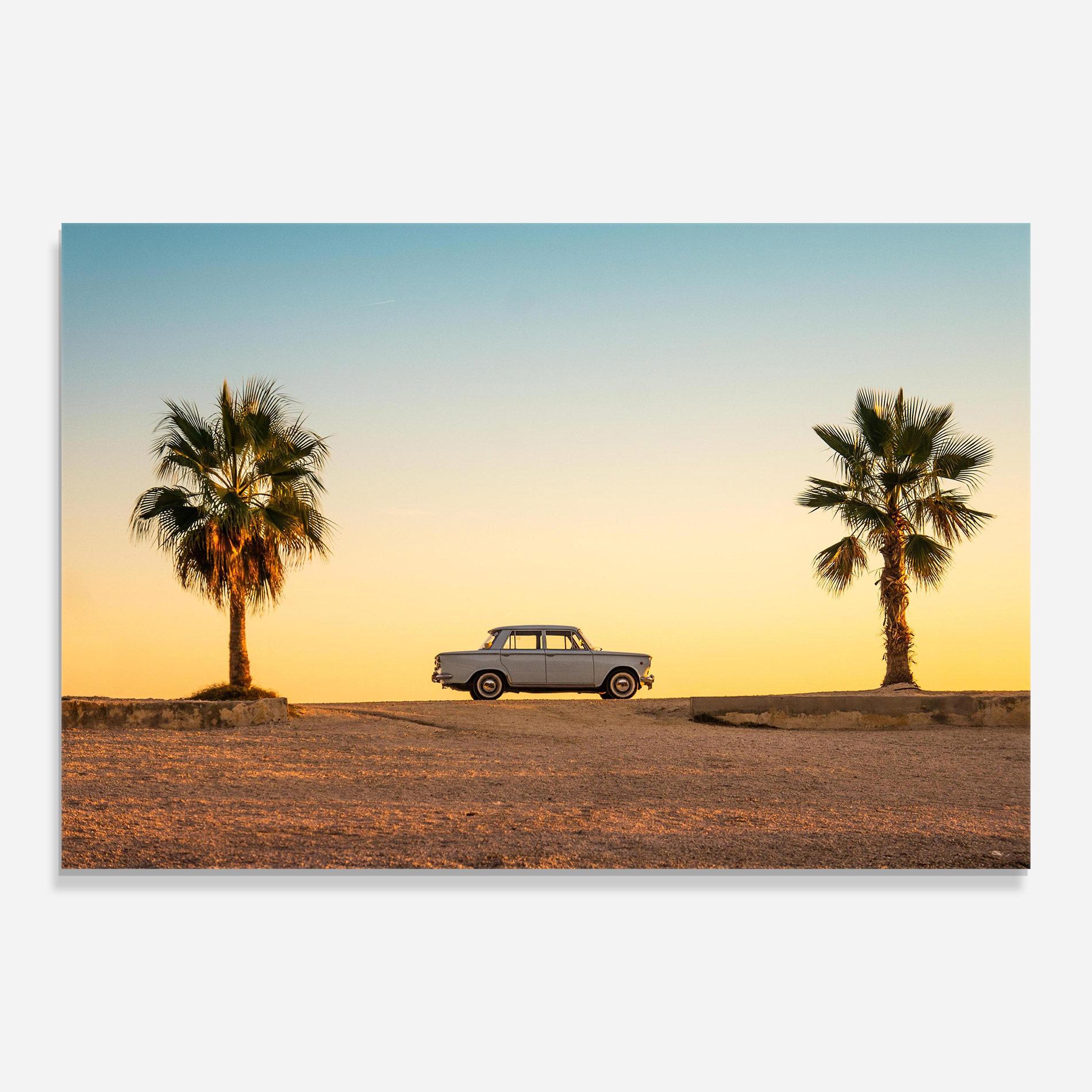 Glasbild Summer Car mockup 0