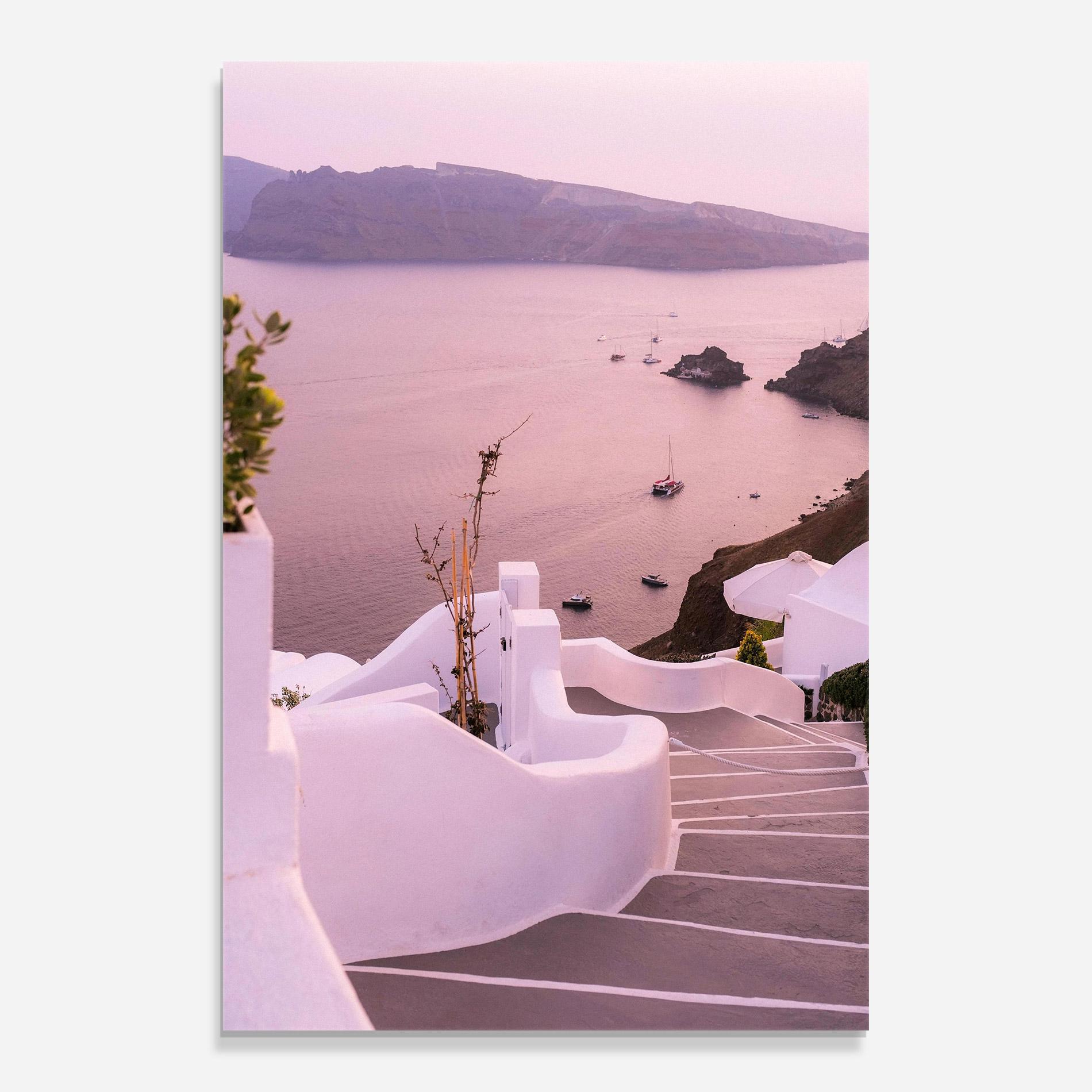 Glasbild Grece Strairs mockup 0