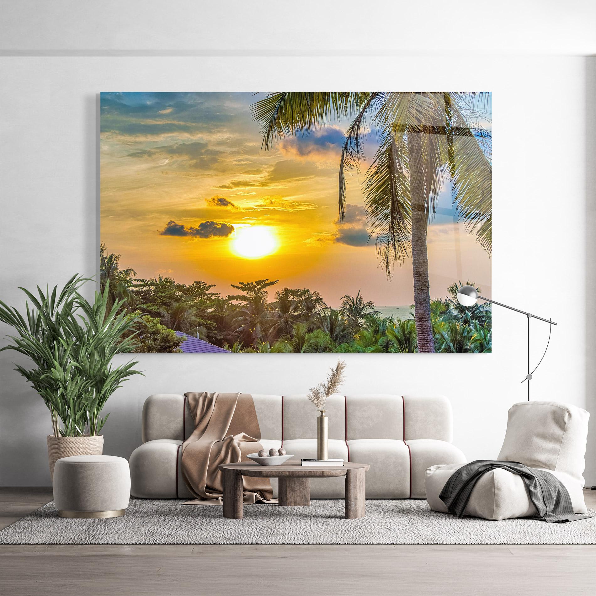 Glasbild Summer View mockup 9