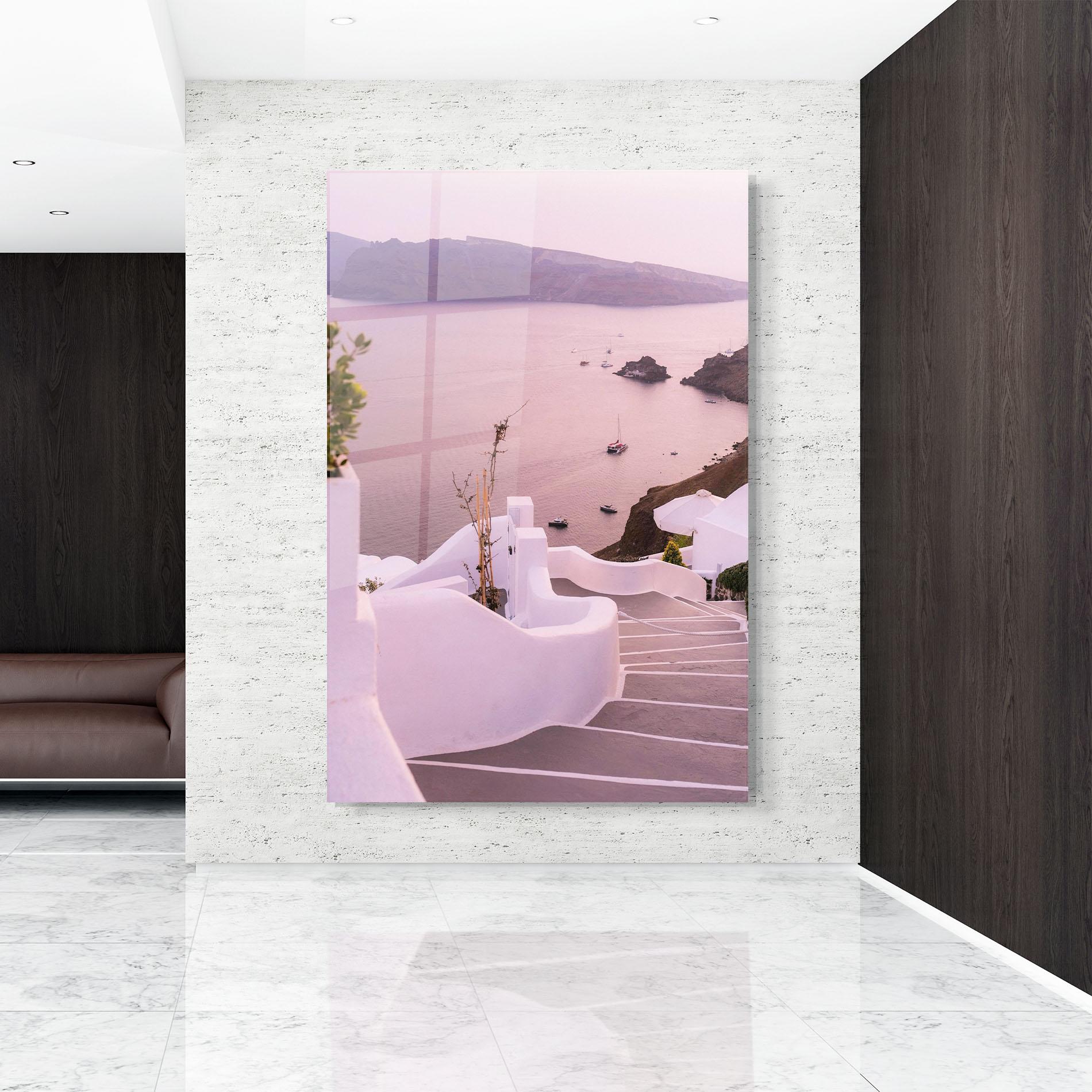 Glasbild Grece Strairs mockup 9