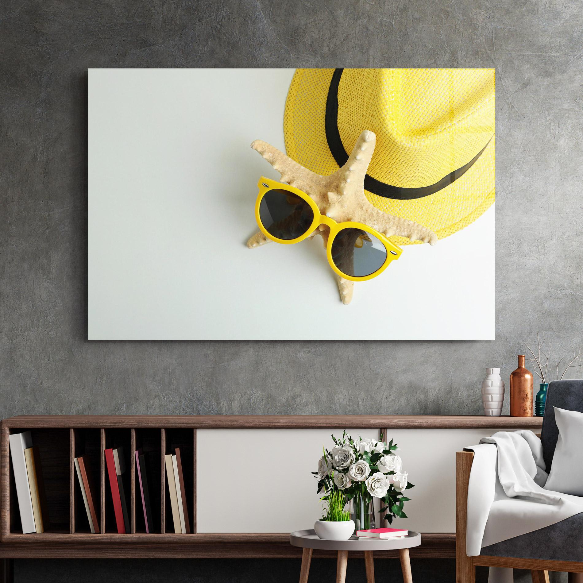 Glasbild Seastar Sunglasses mockup 2