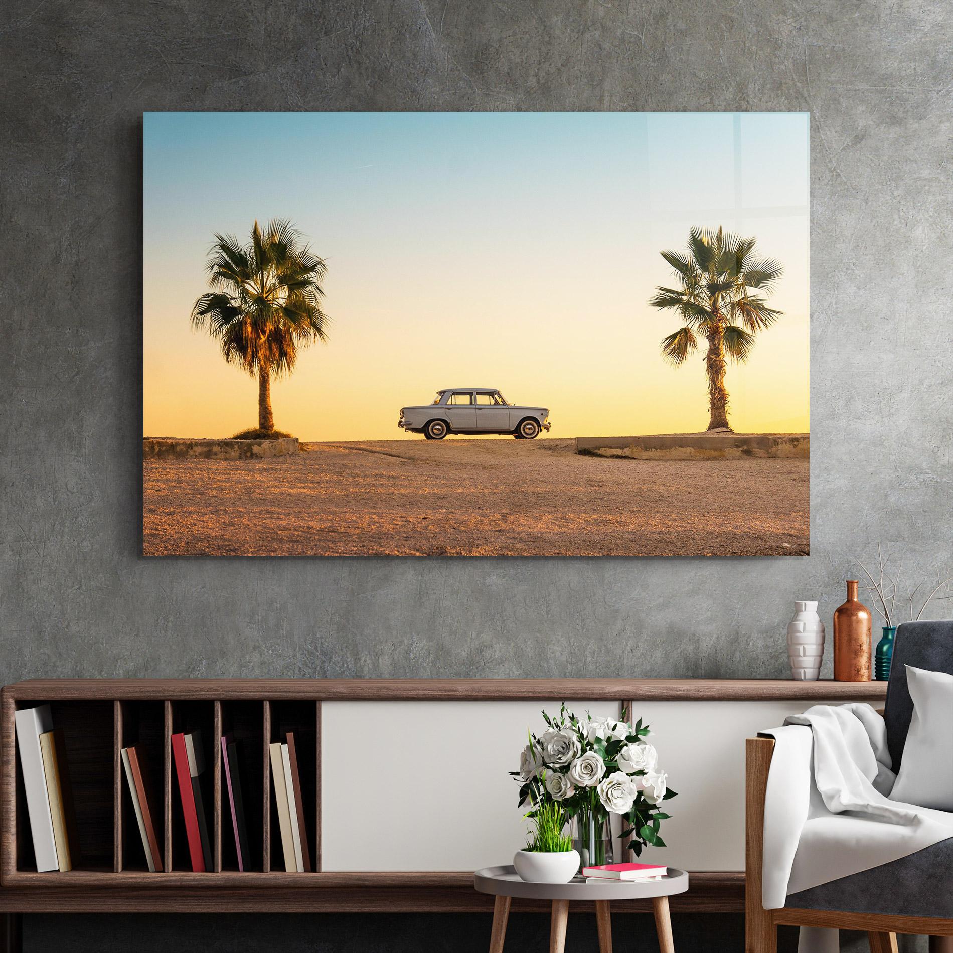 Glasbild Summer Car mockup 2