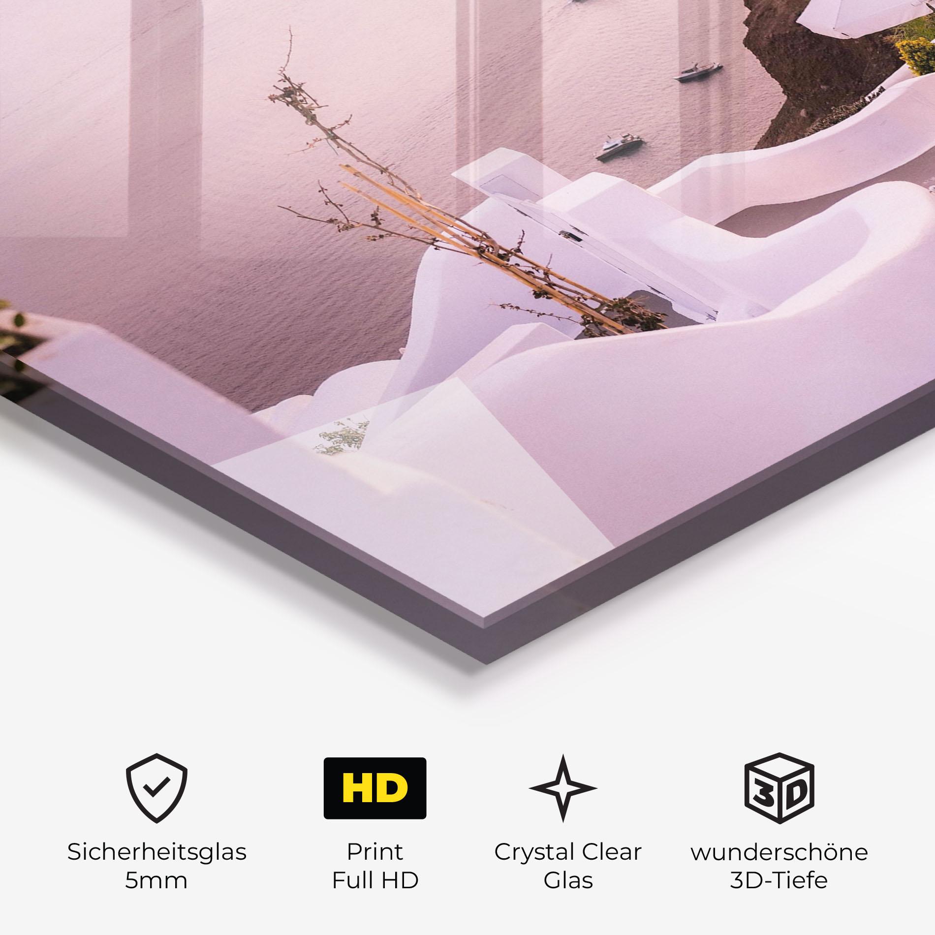 Glasbild Grece Strairs mockup 3