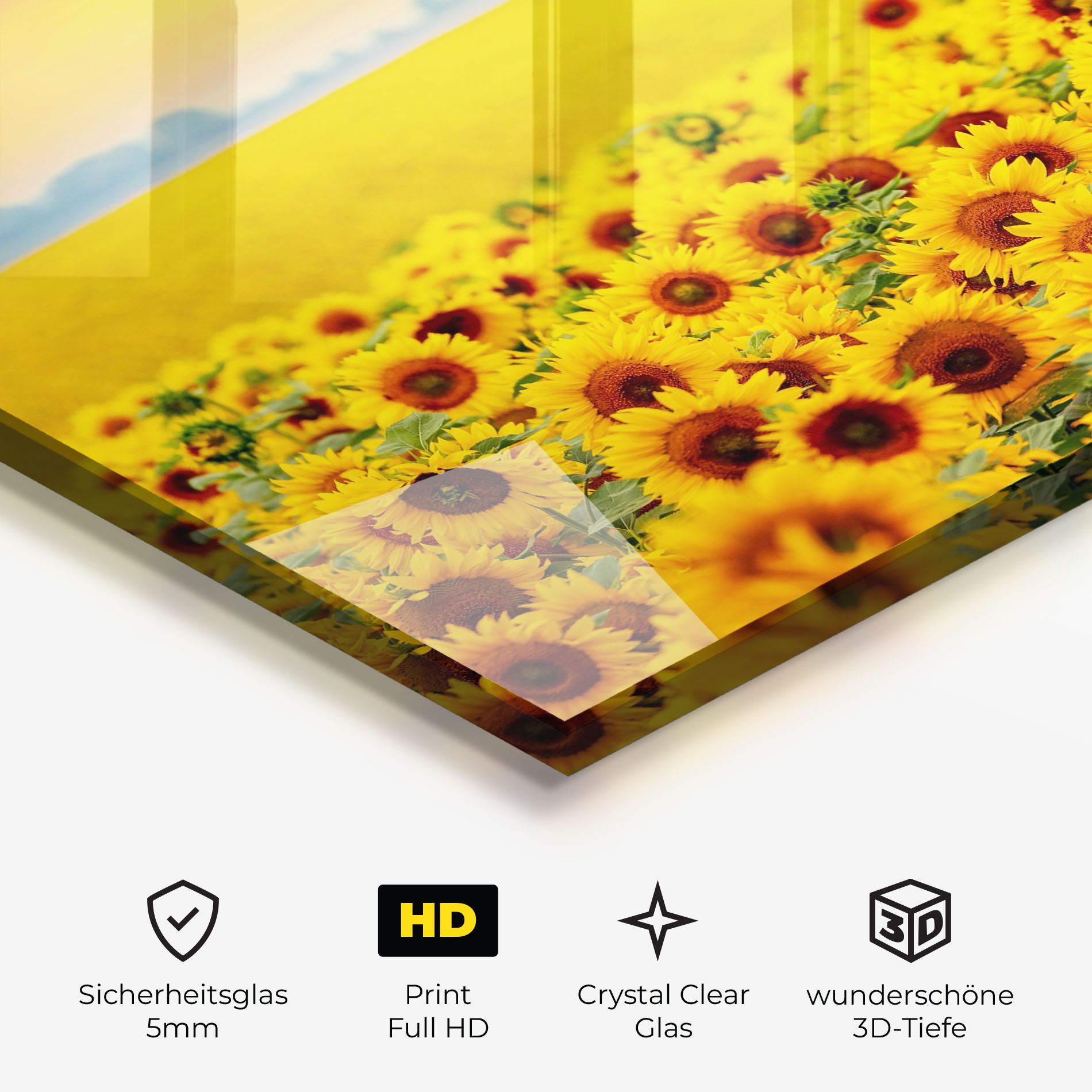 Yellow Sunflowers mockup 3