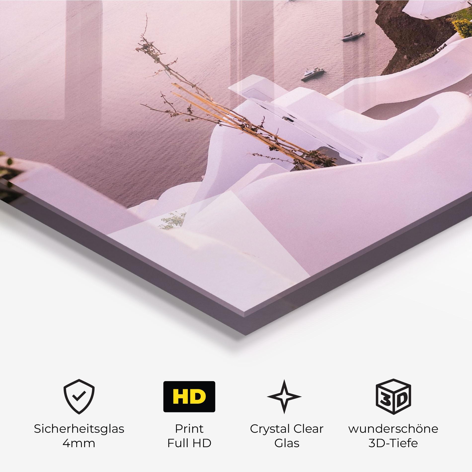 Glasbild Grece Strairs mockup 3