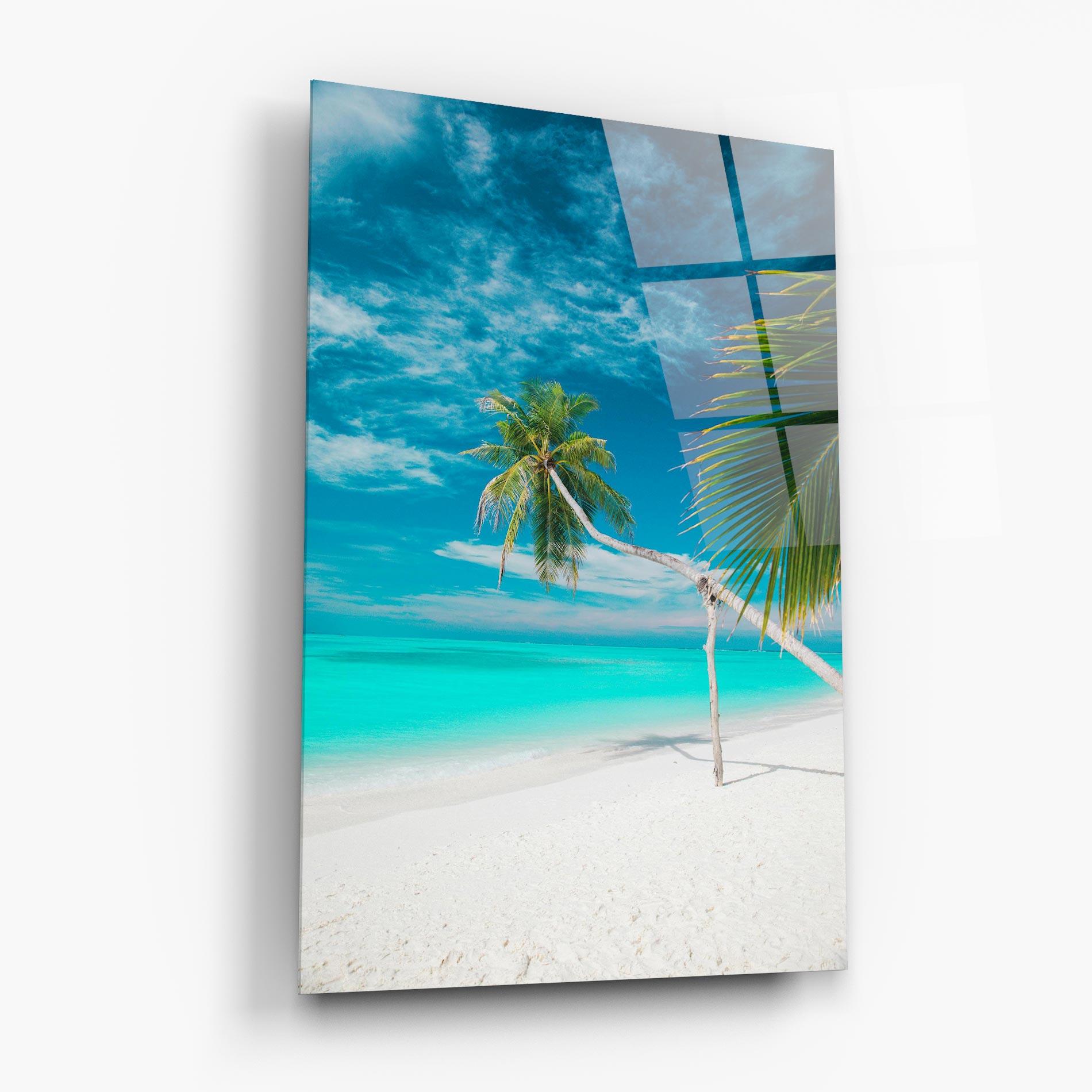 Glasbild Day Palm mockup 6