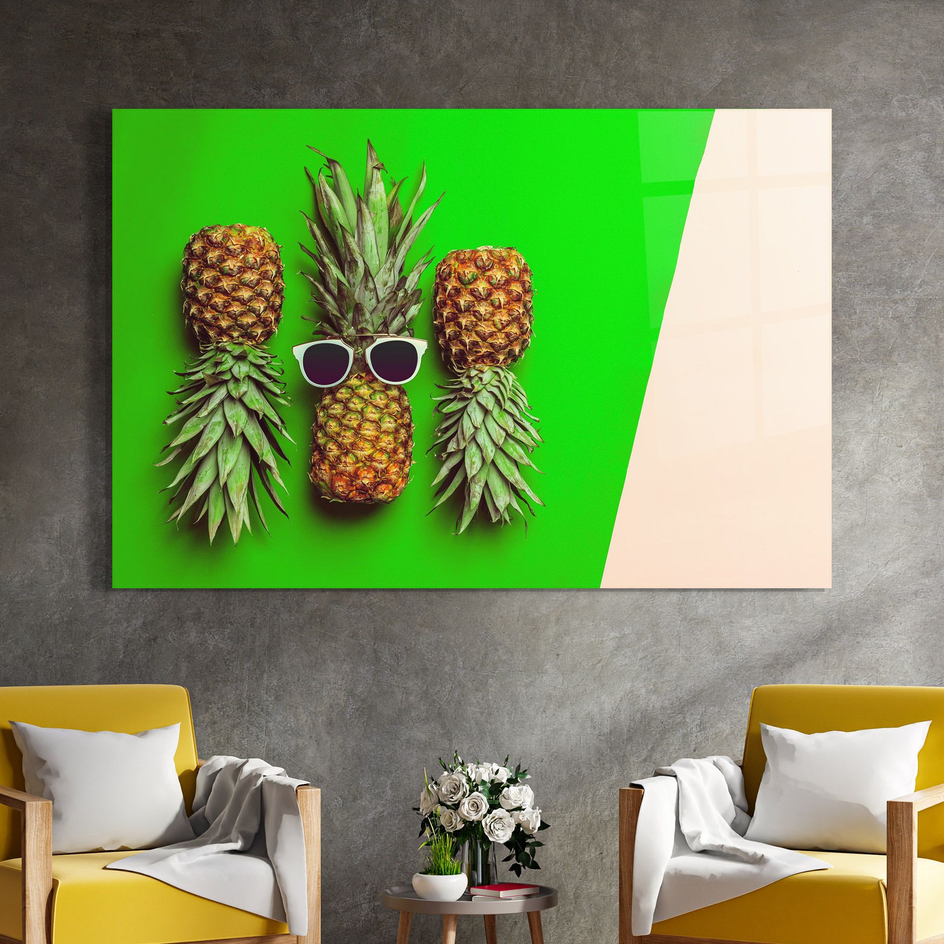 Green Pineapple mockup 4